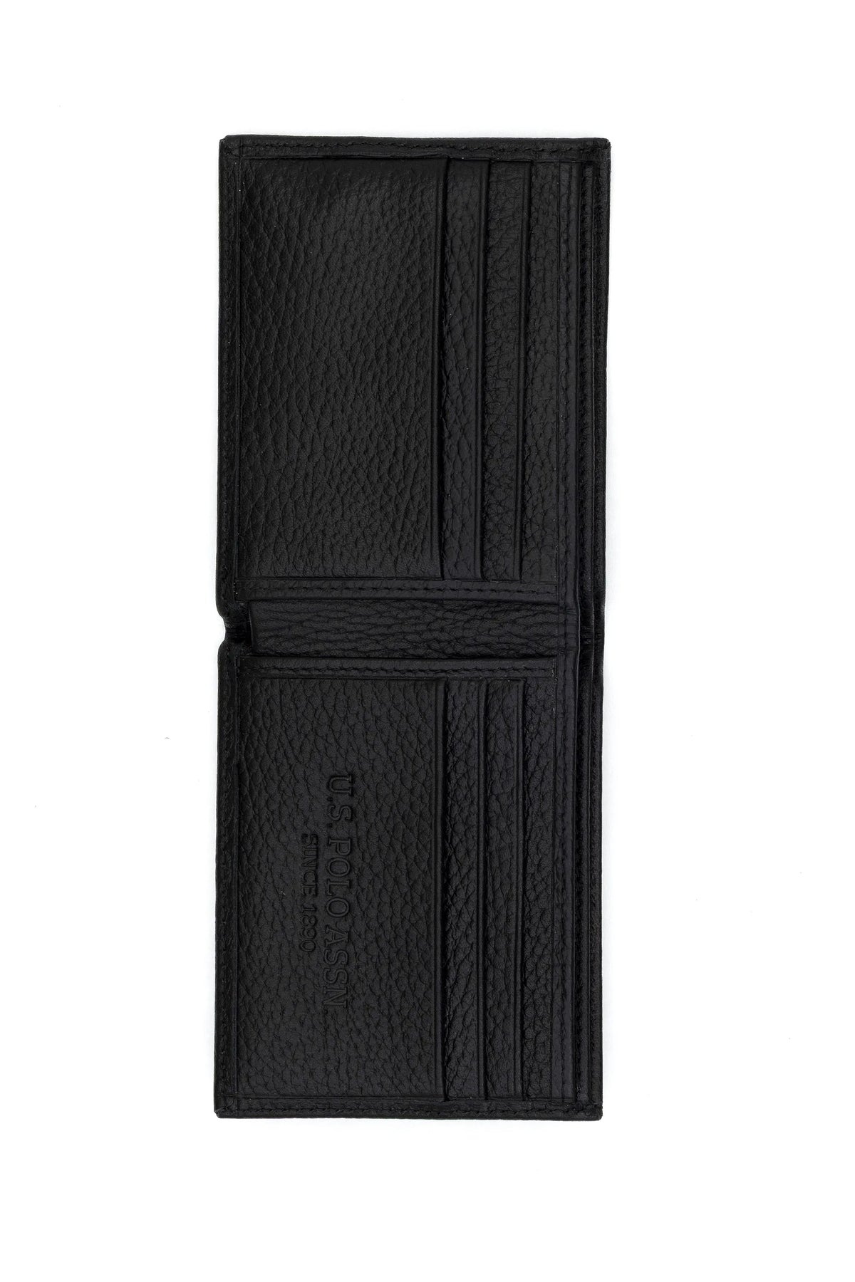 U.S. Polo Assn. Black Men Black Leather Bifold Wallet SKU: A081SZ0CD0 2321310_VR046 Image 05