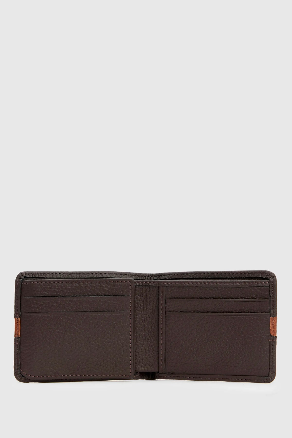 U.S. Polo Assn. Brown Men Brown Colour Block Leather Bifold Wallet SKU: A081SZ0CD0 PU-16898_VR029 Image 04