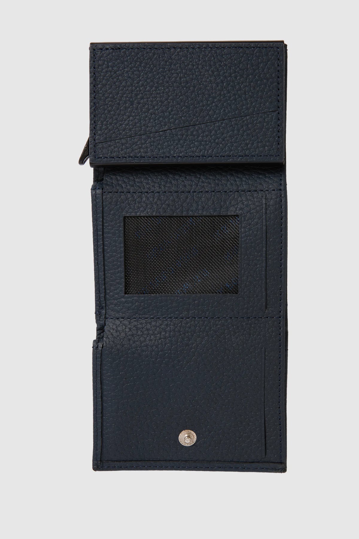 U.S. Polo Assn. Navy Men Navy Slim Leather Bifold Wallet SKU: A081SZ0CD0 PU-16899_VR033 Image 04