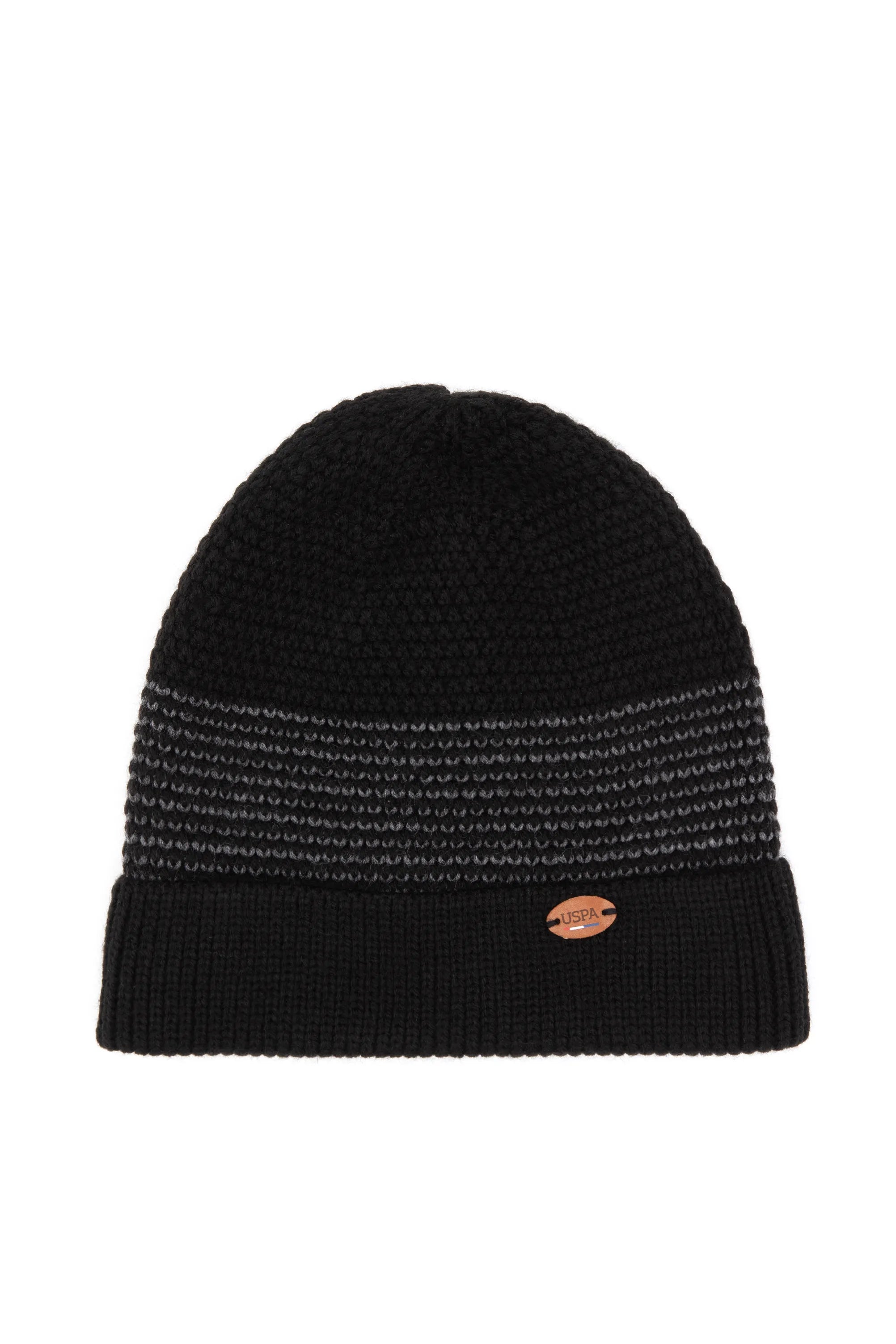 U.S. Polo Assn._Black_Black Knitted Beanie and Gloves Set_A081SZ0DH0 2265015_VR046_03