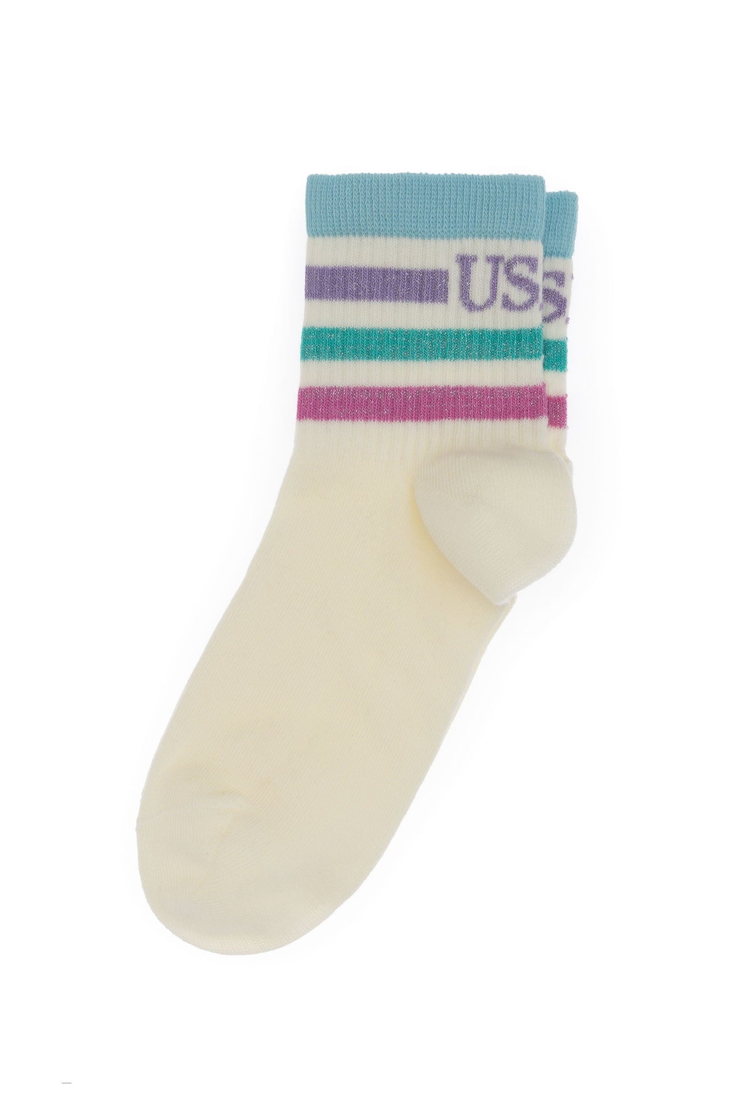 U.S. Polo Assn._Ecru_Socks_A082SZ013P02 KATEV-IY25_VR019_01