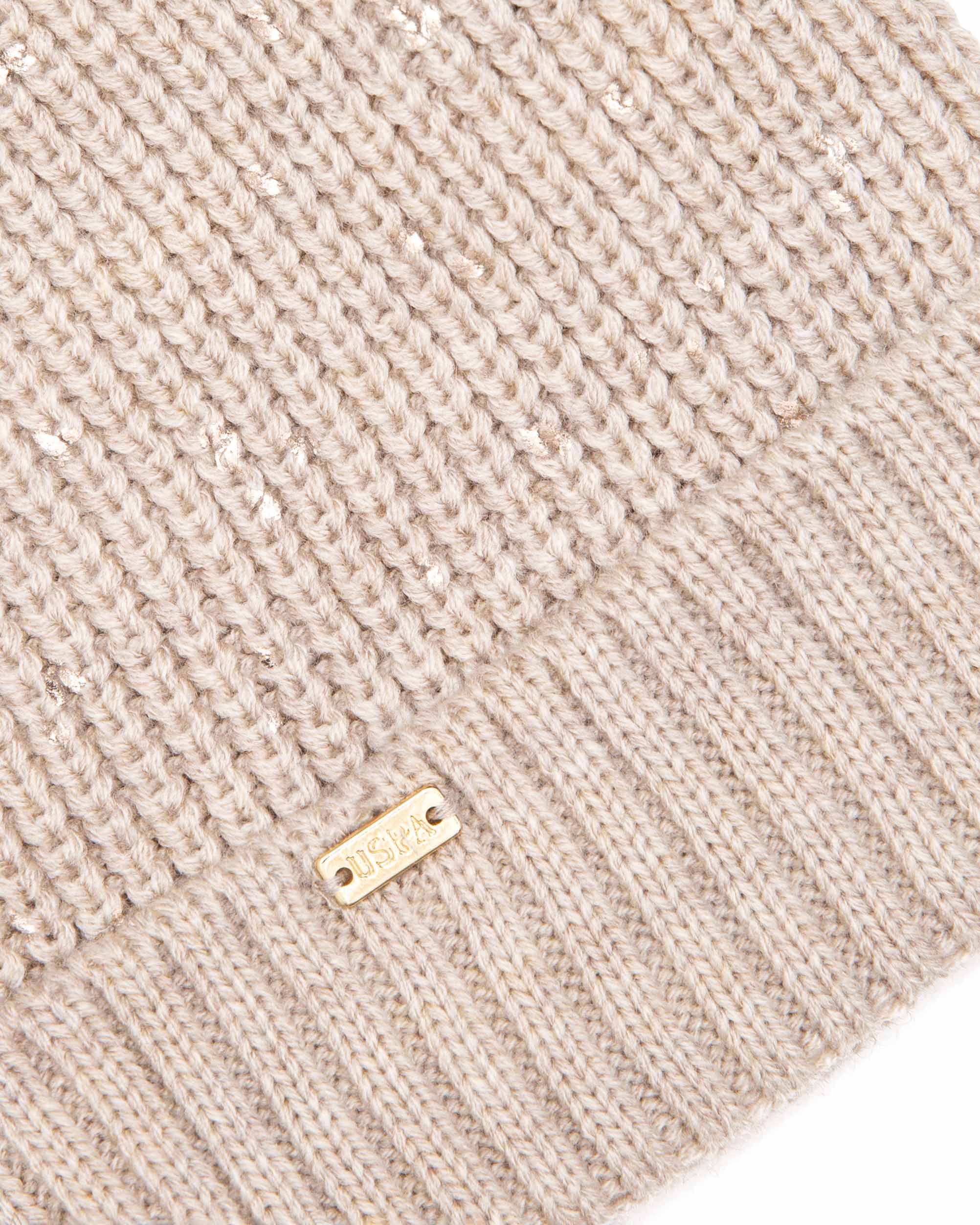 Beige Beret U.S. Polo Assn.