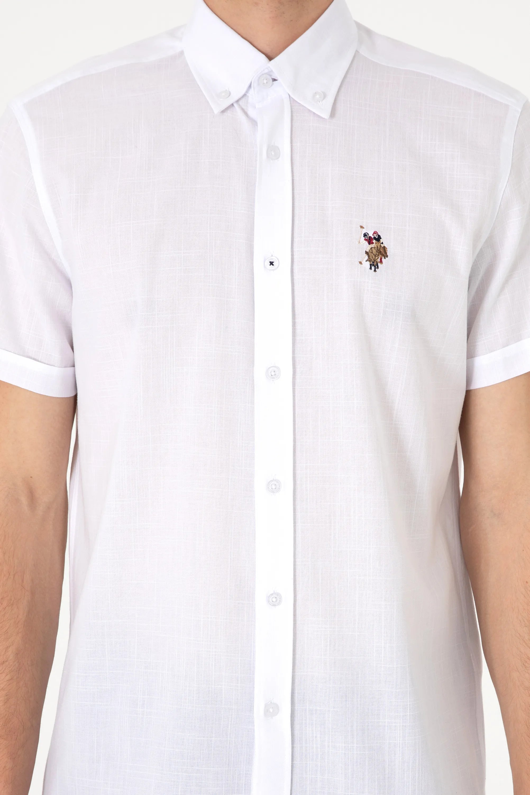 U.S. Polo Assn. White Men White Shirt SKU: G081GL0040 2083854_VR013 Image 06