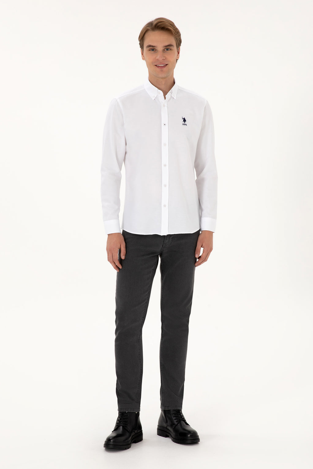 U.S. Polo Assn._White_White Shirt Long Sleeve_G081GL0040 2225434_VR013_04