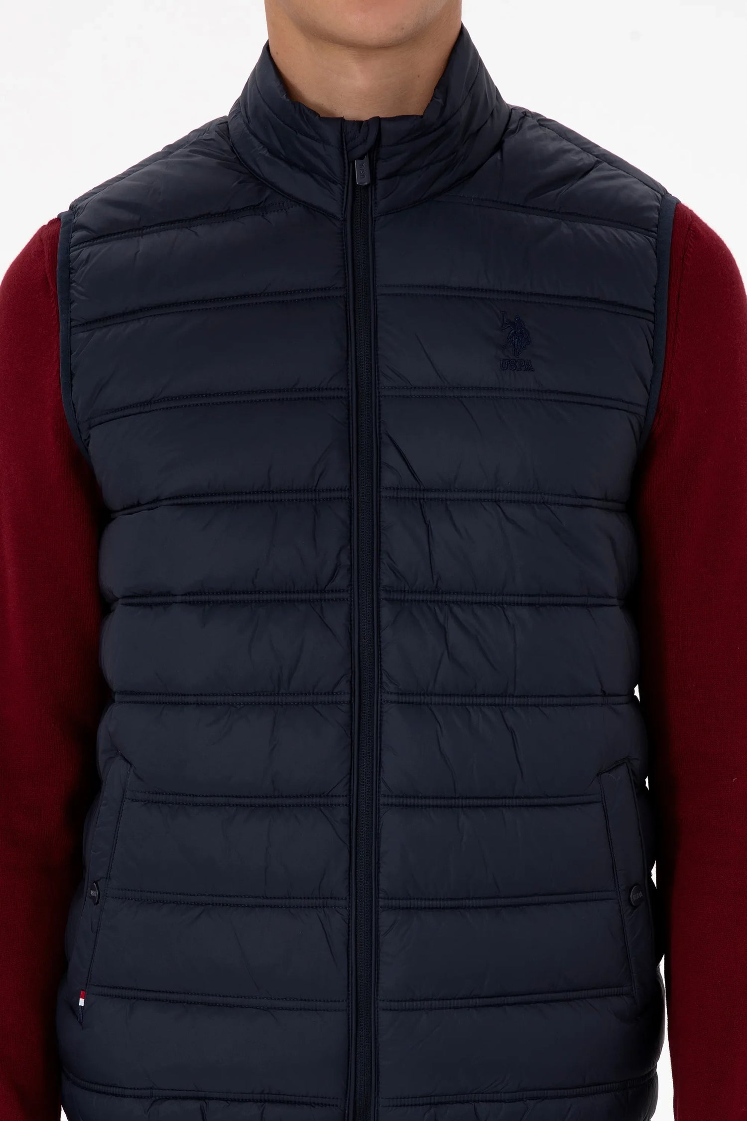 U.S. Polo Assn._Navy_Navy Puffer Vest_G081GL0100 2246396_VR033_06