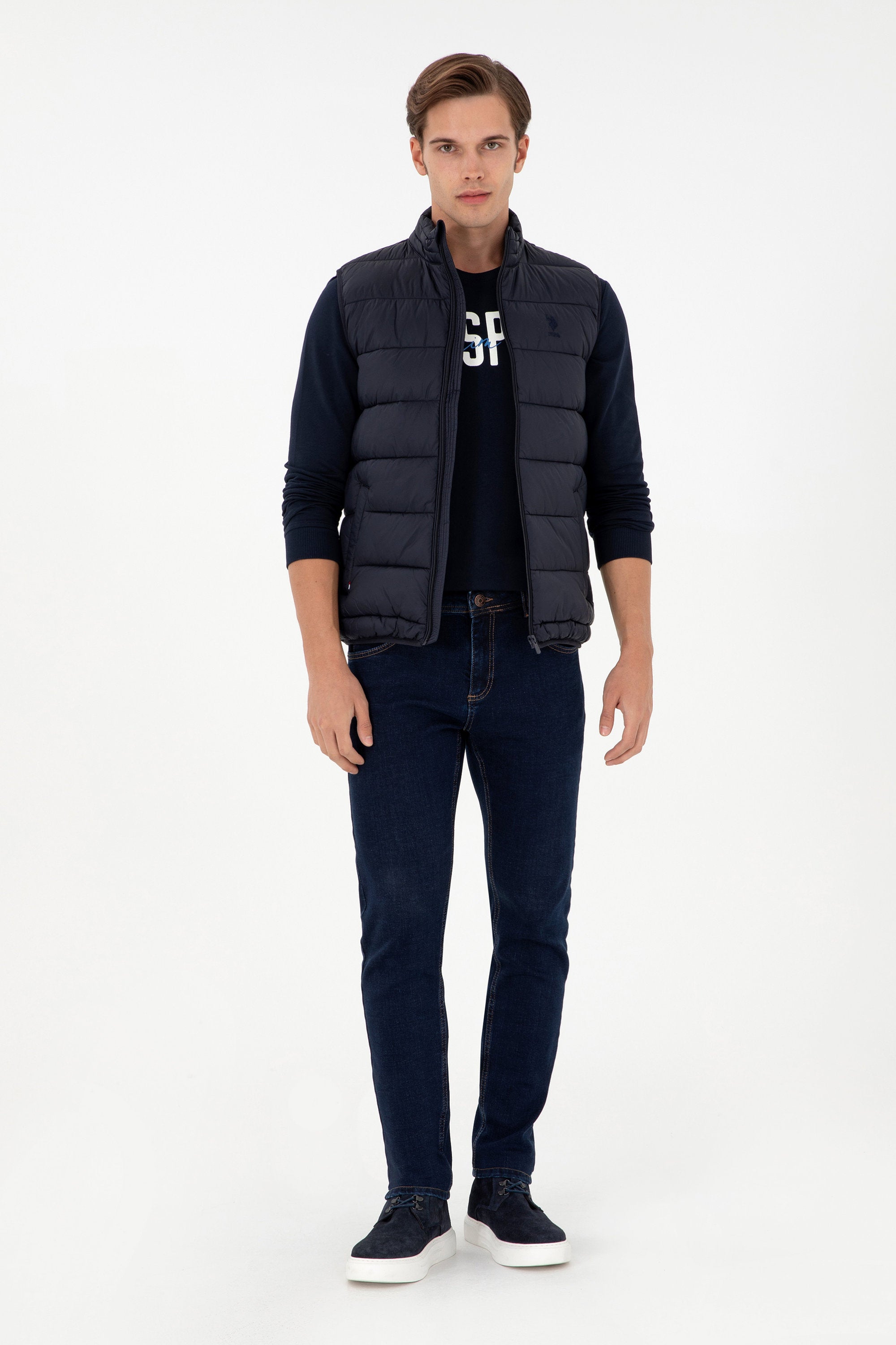 Blue Quilted Puffer Vest_G081GL0100 1946066_VR033_04