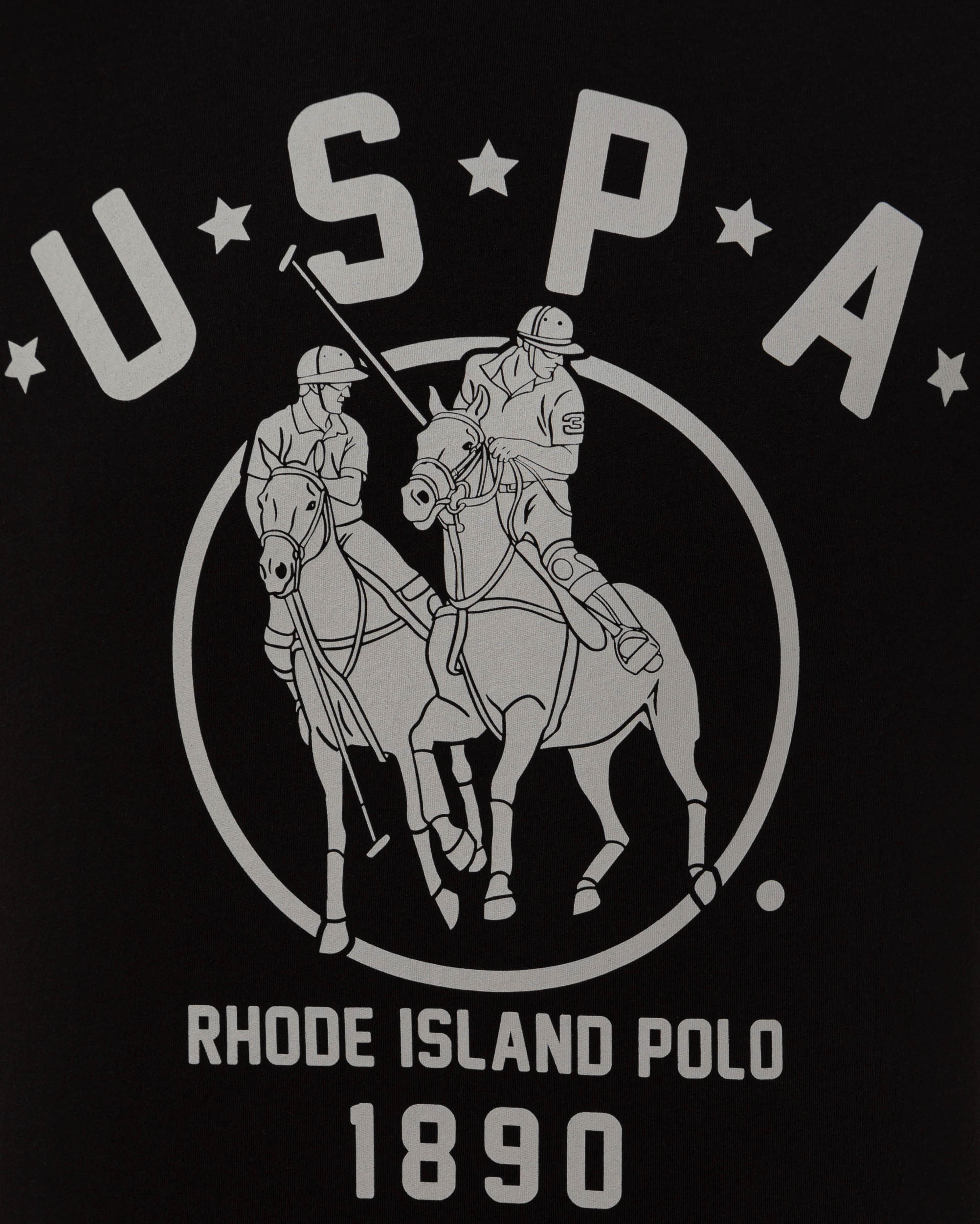 Black Crew Neck T-Shirt U.S. Polo Assn.
