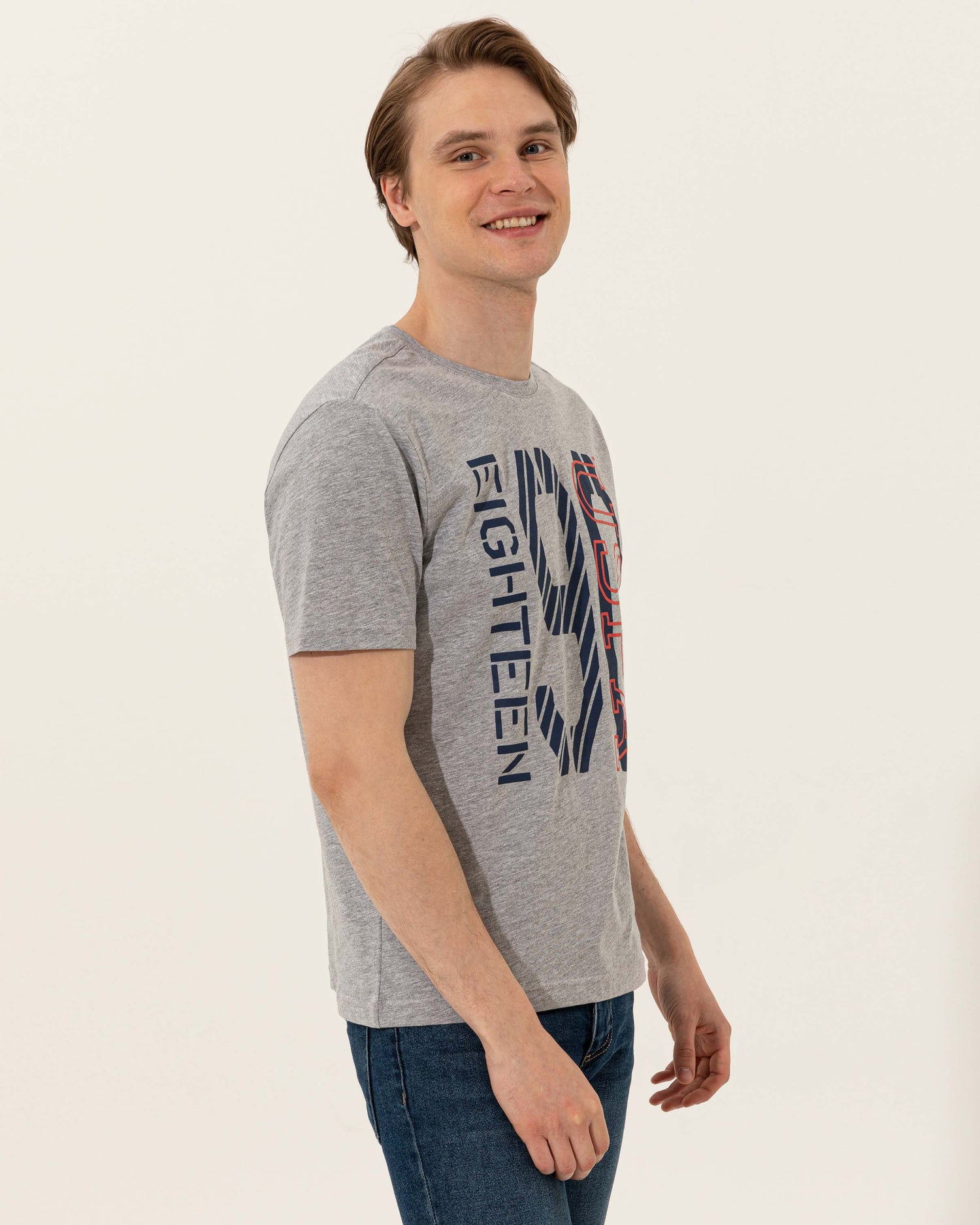 Light Grey T-Shirt U.S. Polo Assn.