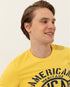Yellow Crew Neck T-Shirt U.S. Polo Assn.