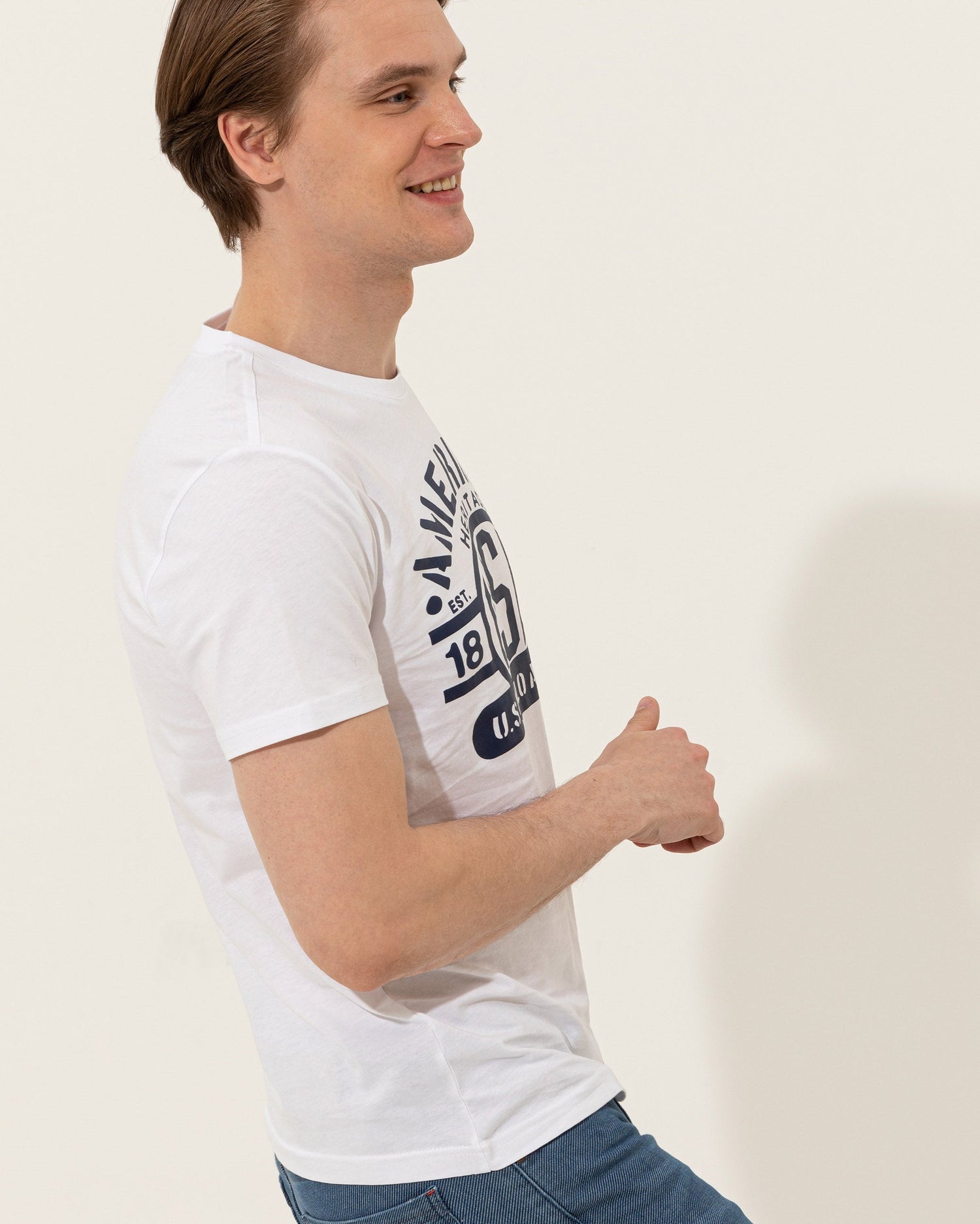 White T-Shirt U.S. Polo Assn.