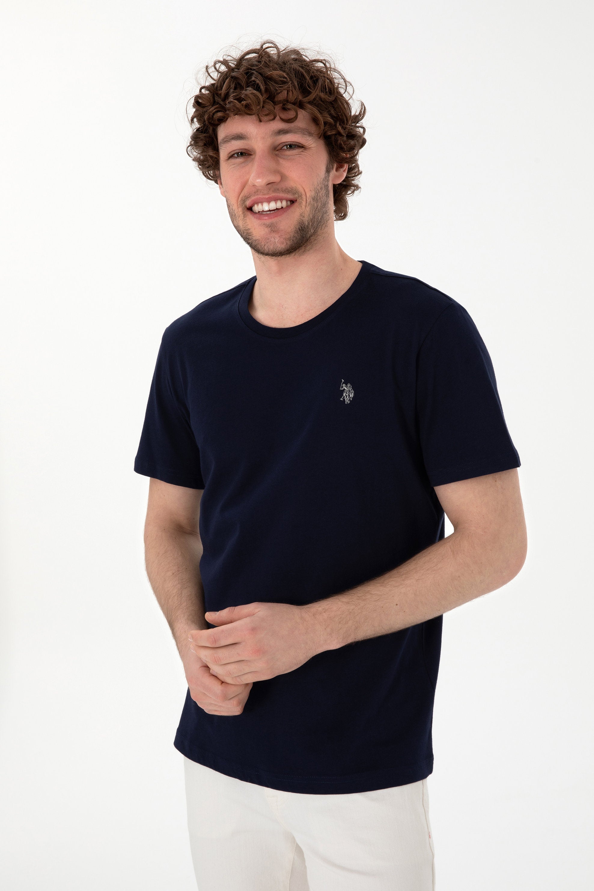 U.S. Polo Assn._Navy T-Shirt_G081GL0110 2084591_VR033_03