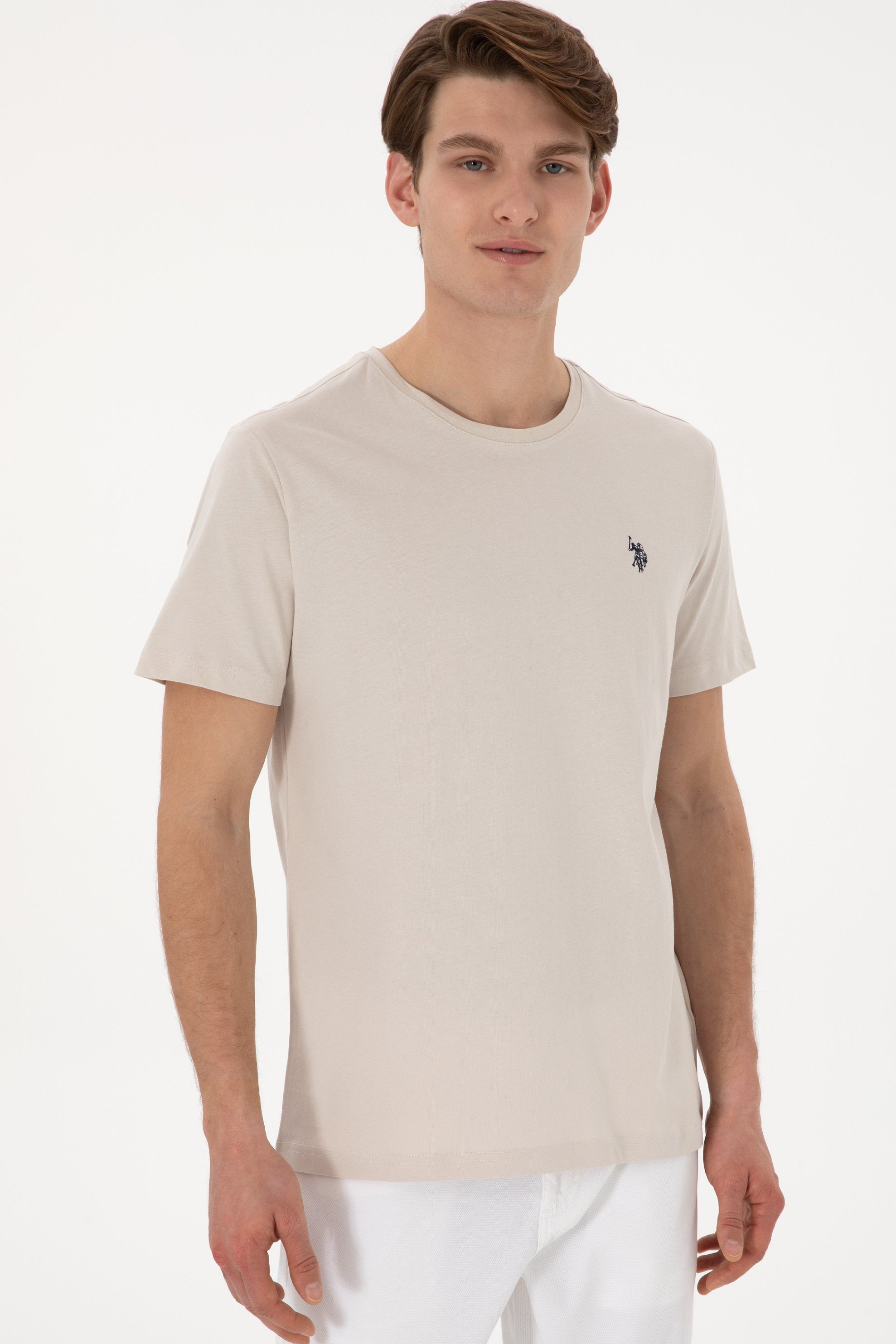 U.S. Polo Assn._Stone T-Shirt_G081GL0110 2084591_VR049_03