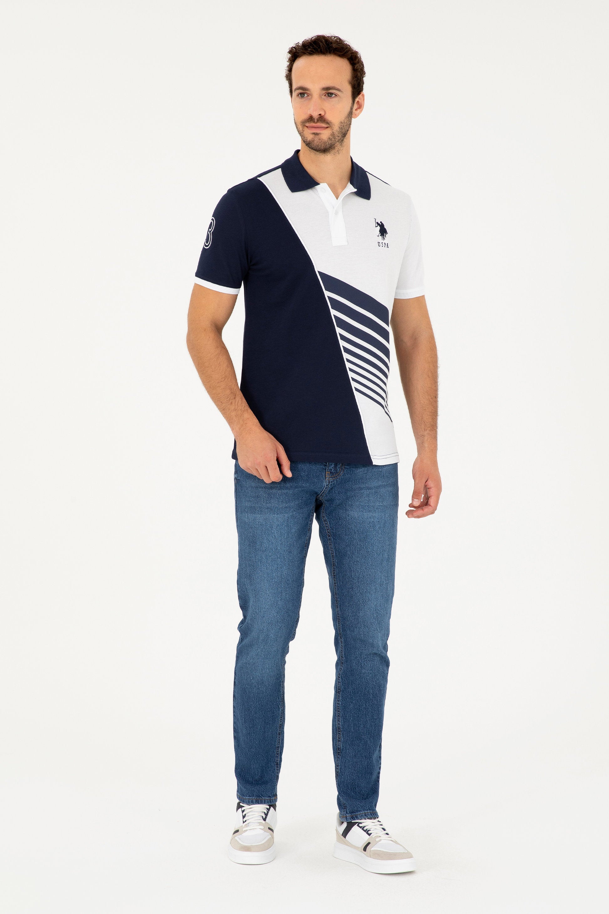 Color Block Polo Shirt_G081GL0110 1826868_VR033_05