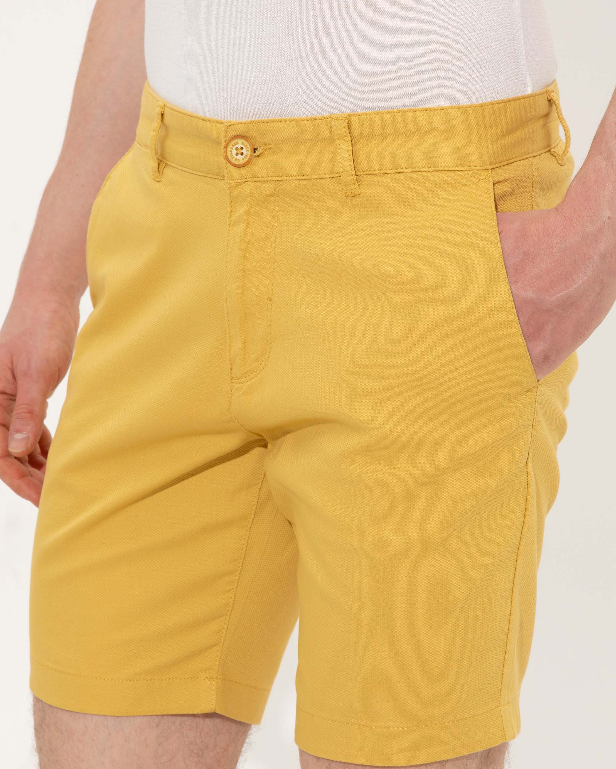 Yellow Woven Bermuda Capri U.S. Polo Assn.