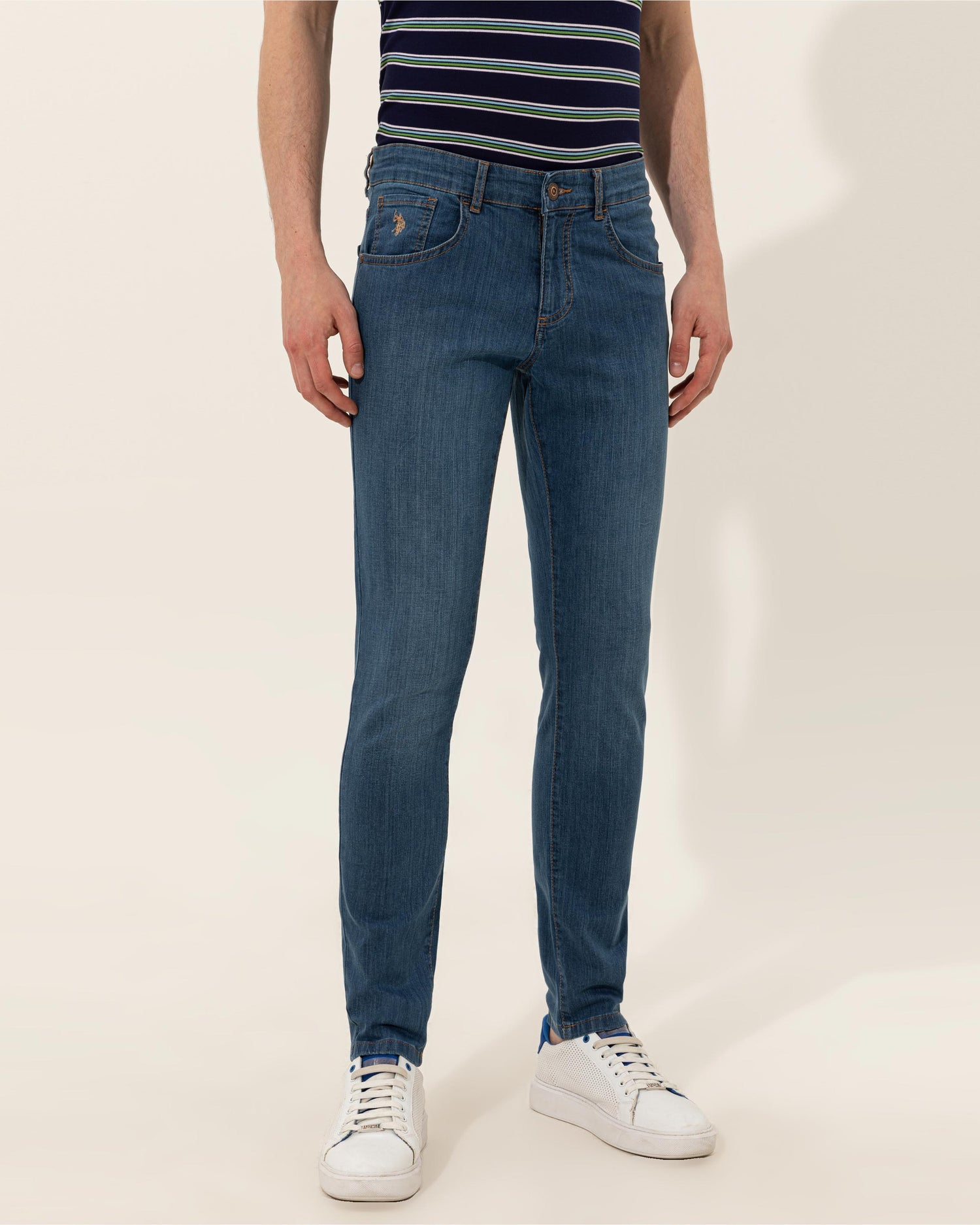 Middle Blue Denim Trouser U.S. Polo Assn.