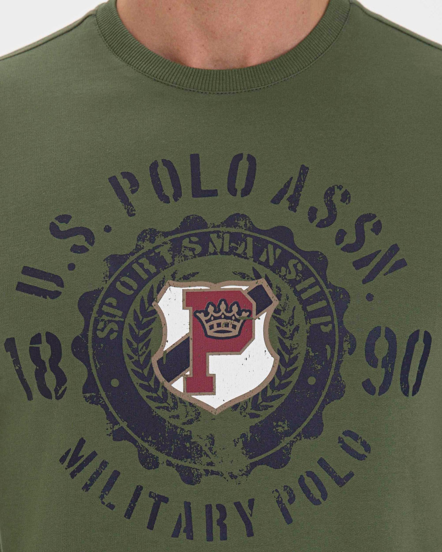Green Sweat Shirt U.S. Polo Assn.