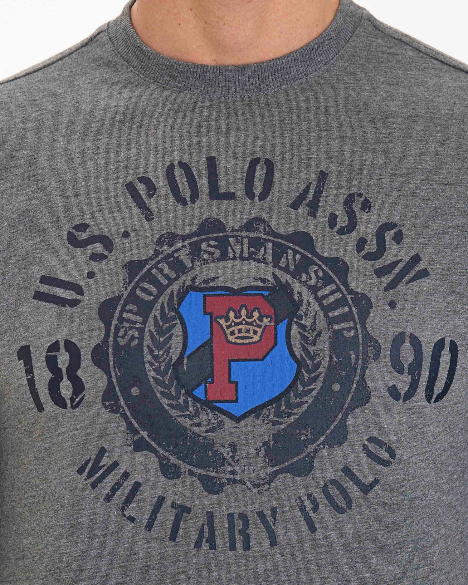 Dark Grey Sweat Shirt U.S. Polo Assn.