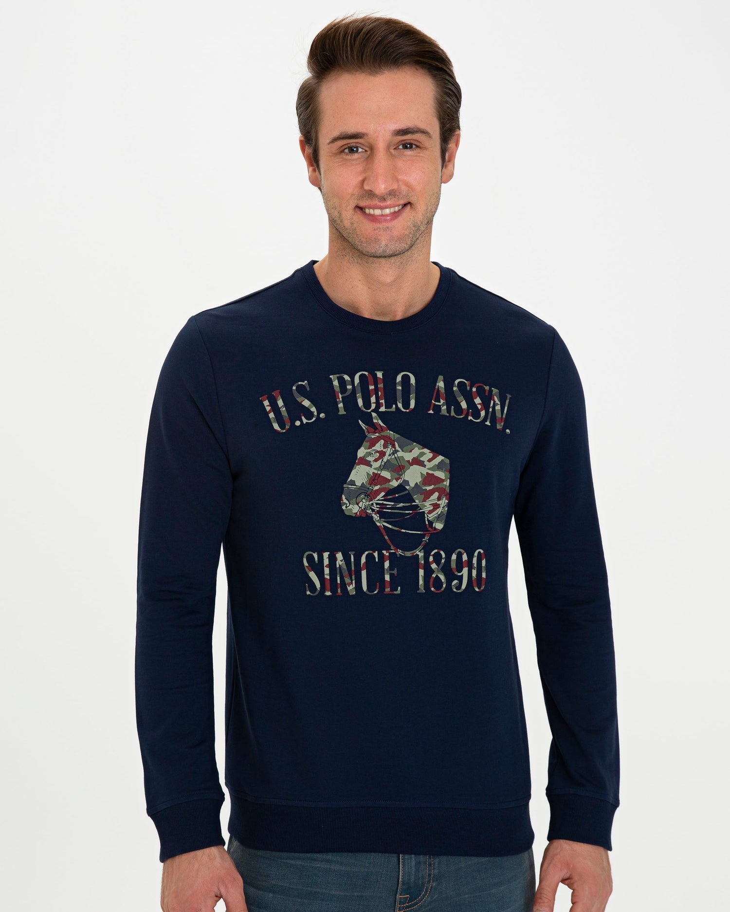 Dark Blue Sweat Shirt U.S. Polo Assn.