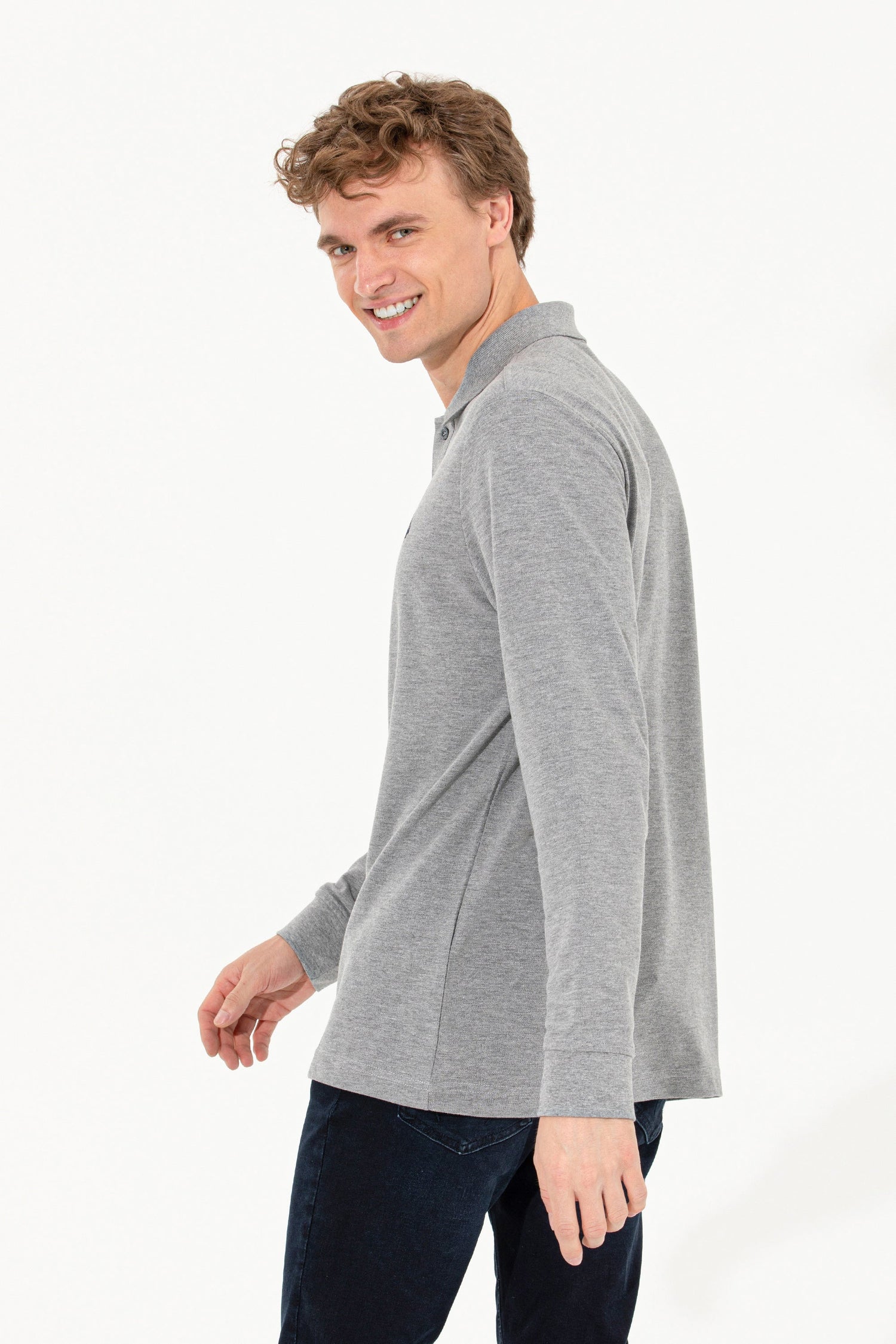 Light Grey Sweat Shirt U.S. Polo Assn.