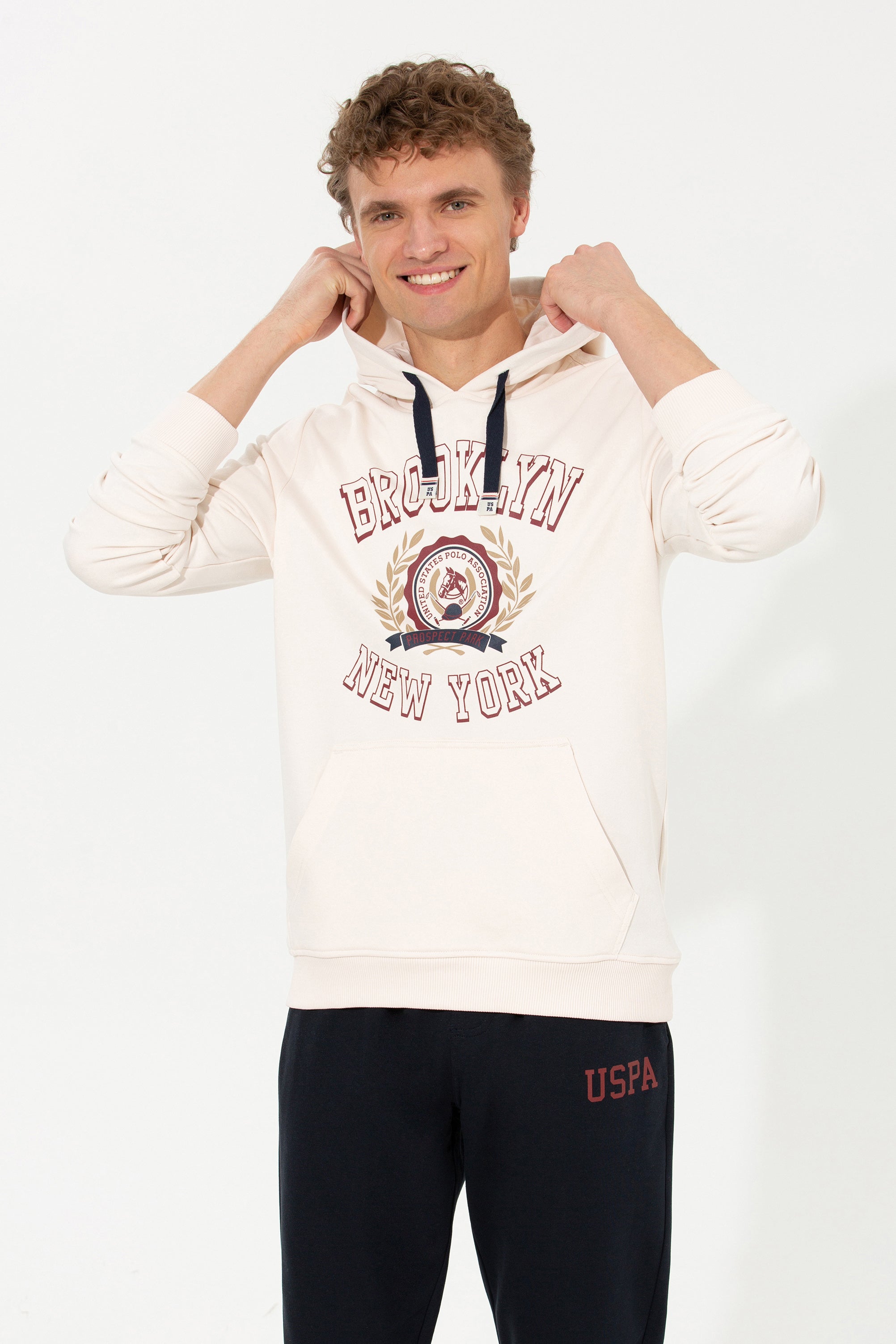 Beige Sweat Shirt U.S. Polo Assn.
