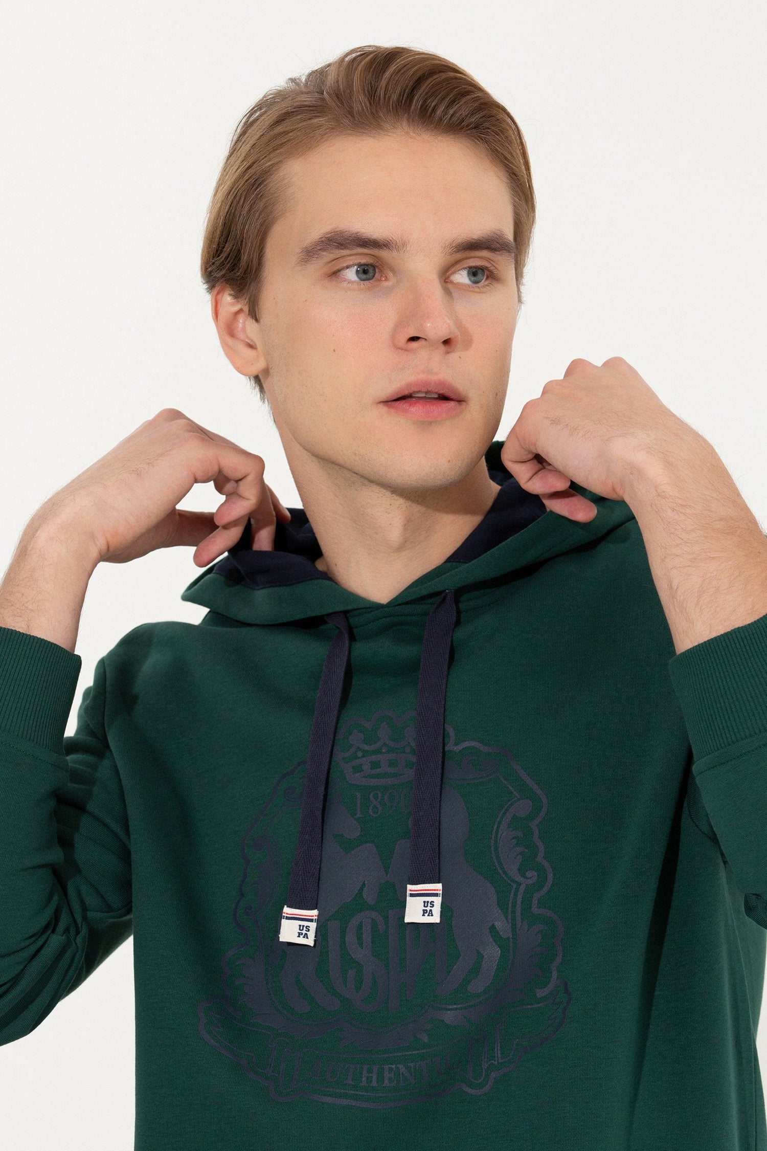 Green Sweat Shirt U.S. Polo Assn.