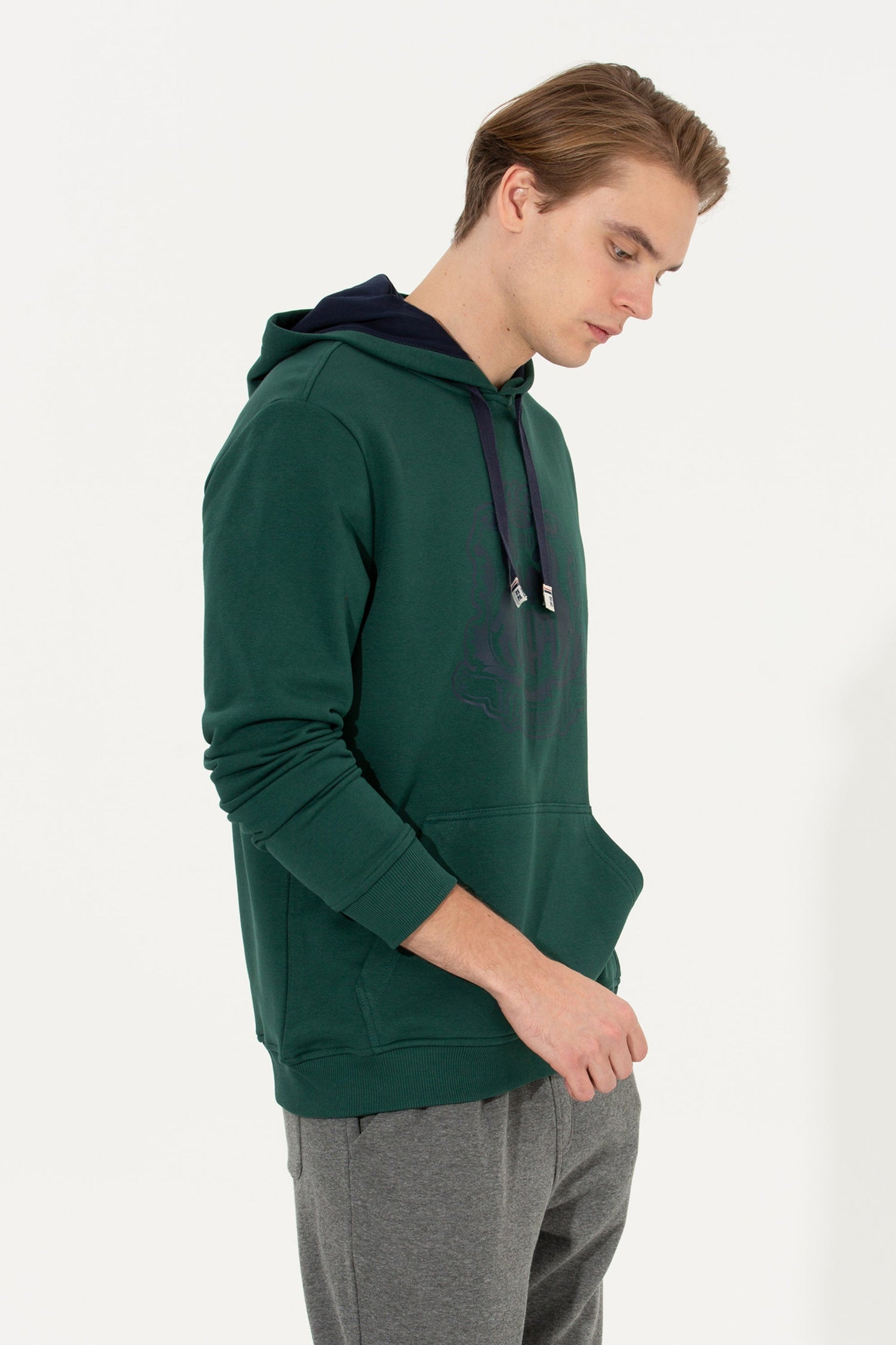 Green Sweat Shirt U.S. Polo Assn.