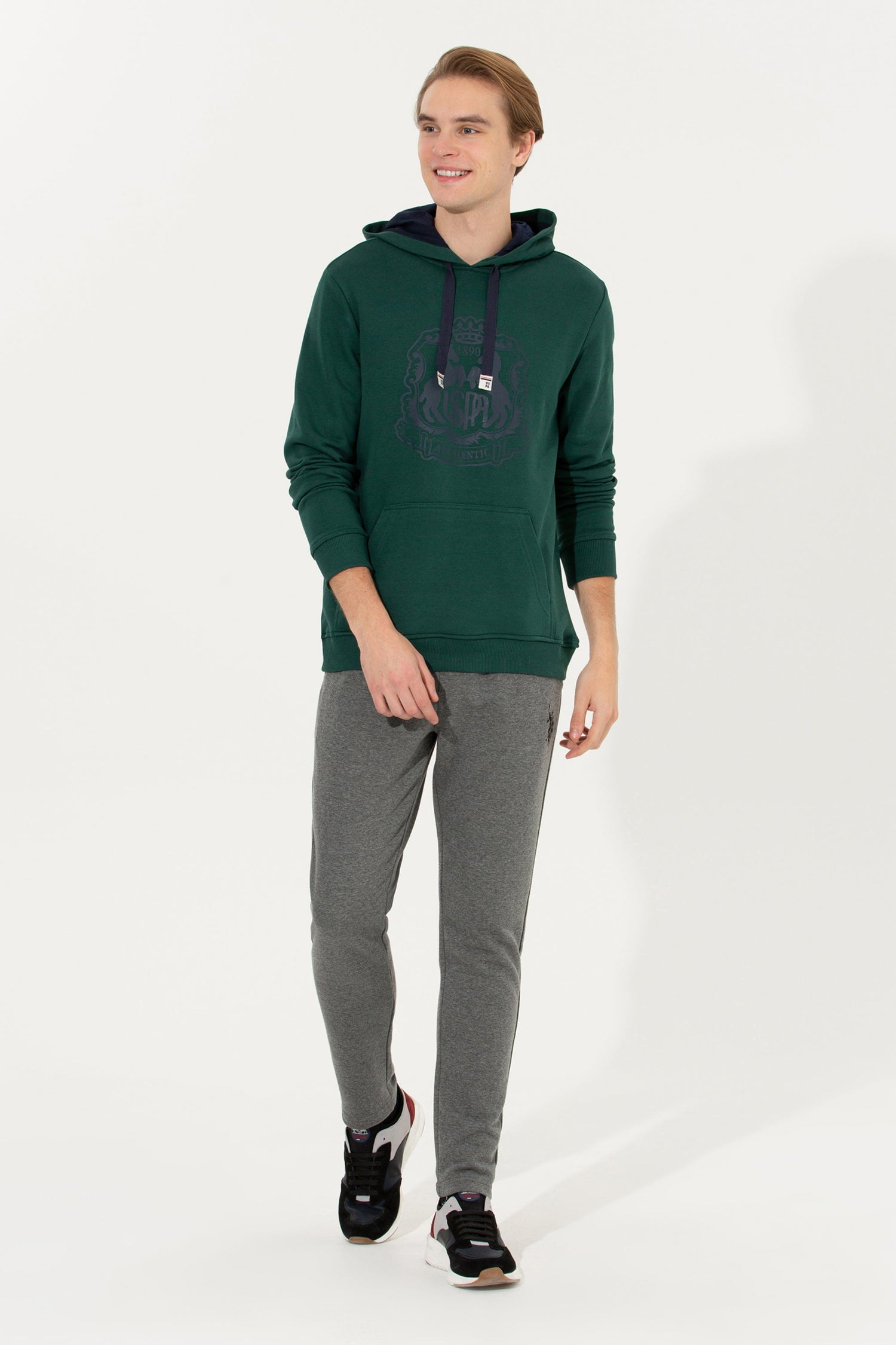 Green Sweat Shirt U.S. Polo Assn.