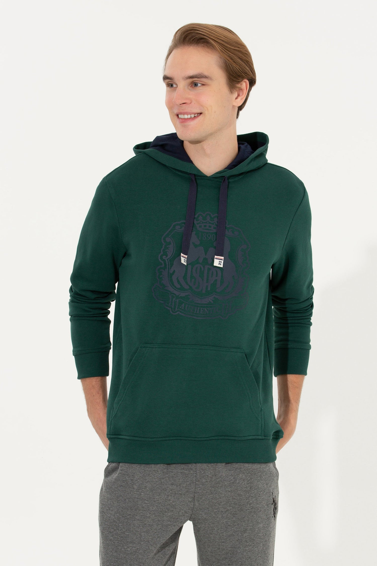 Green Sweat Shirt U.S. Polo Assn.