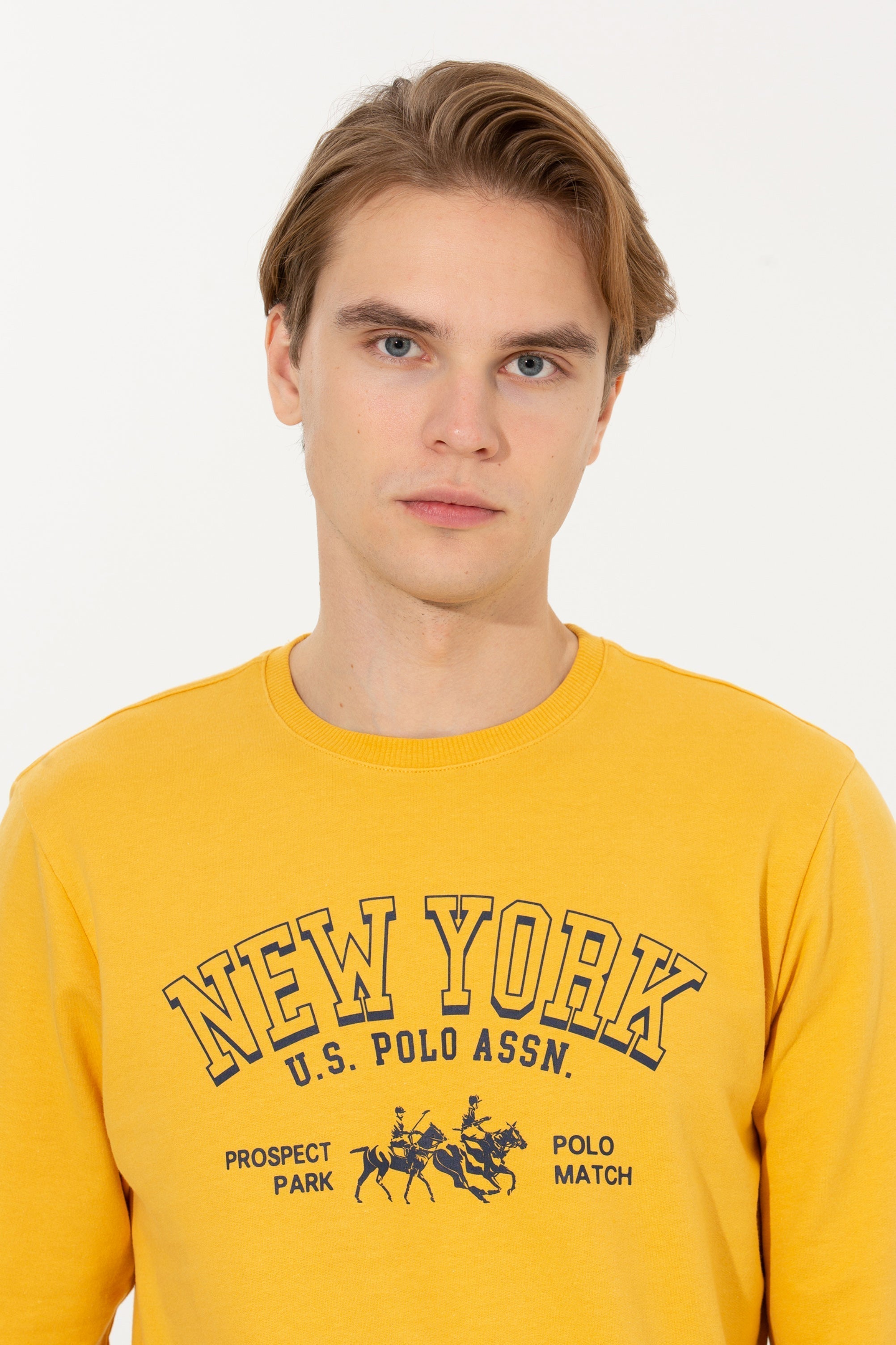 Yellow Sweat Shirt U.S. Polo Assn.