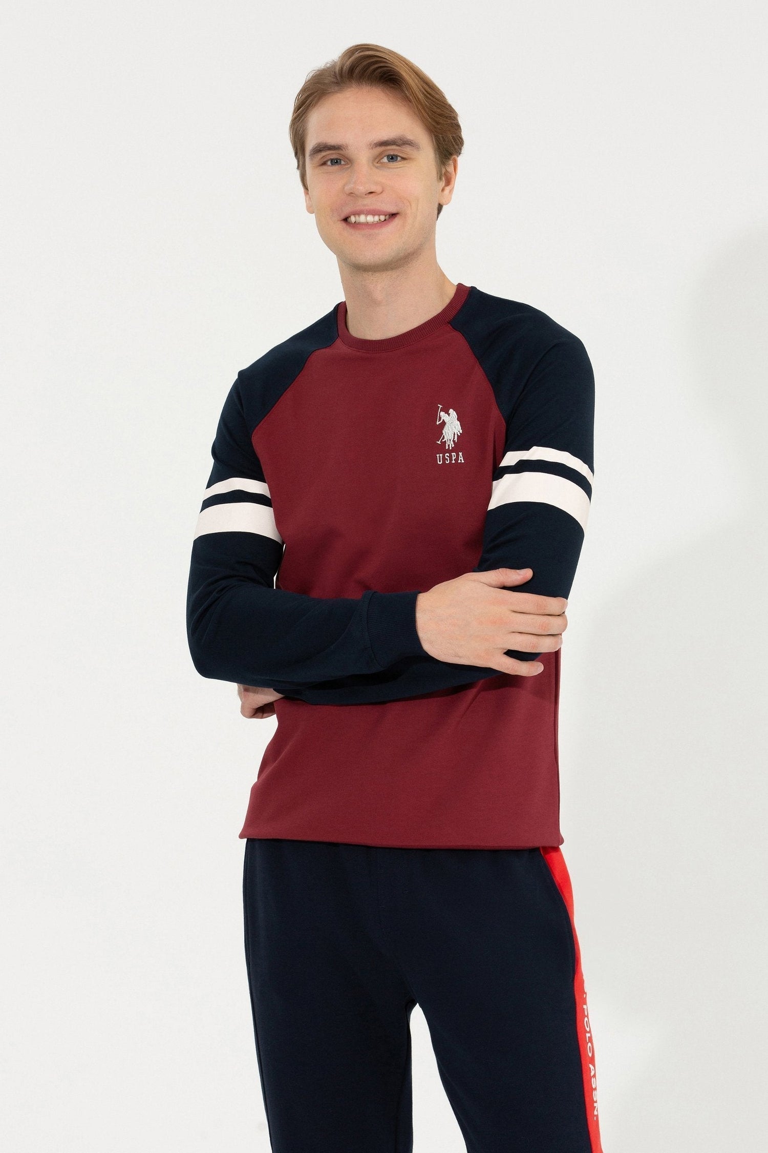 Red Sweat Shirt U.S. Polo Assn.