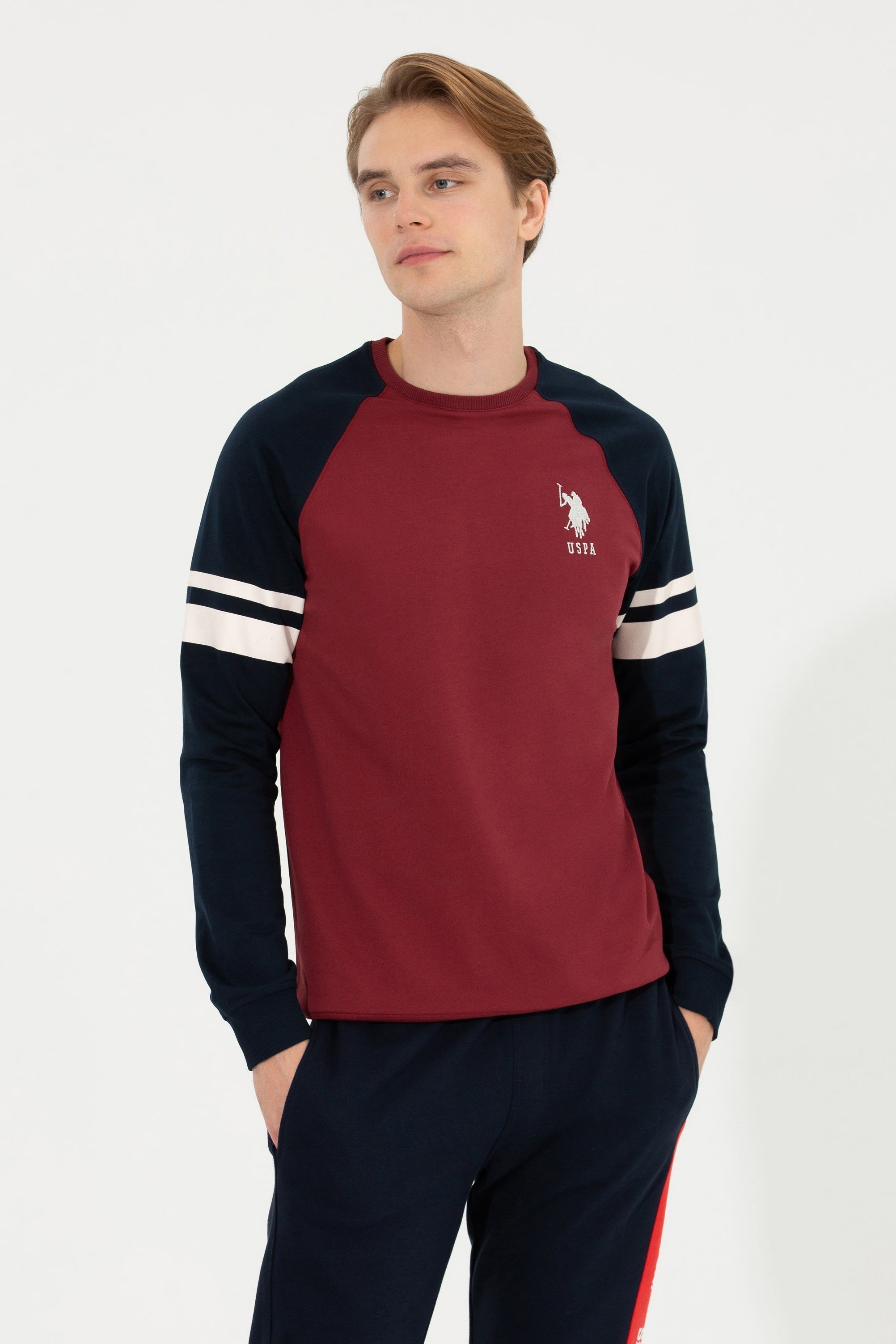 Red Sweat Shirt U.S. Polo Assn.