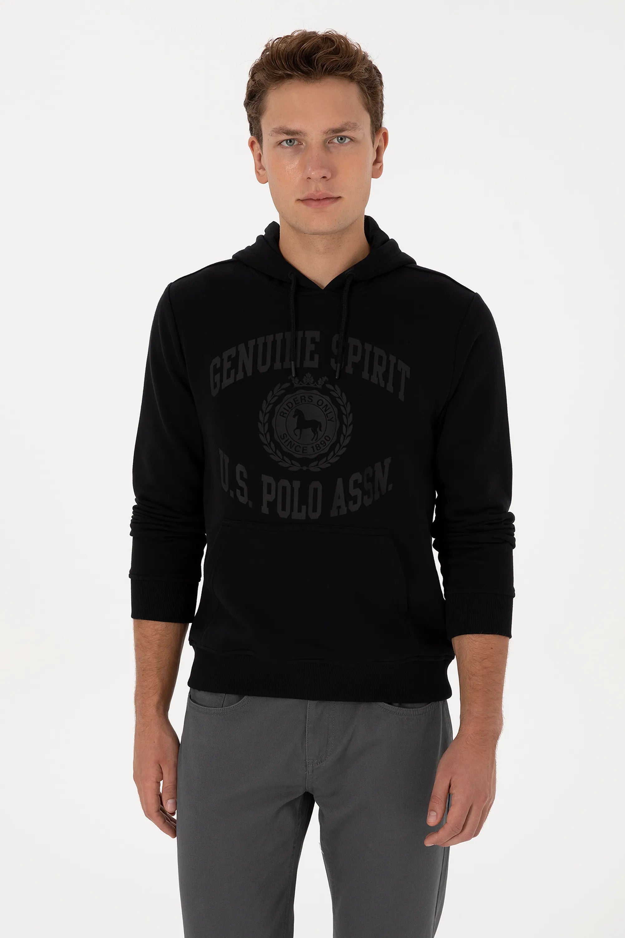 U.S. Polo Assn._Black_Black Graphic Hoodie_G081GL0820 2232270_VR046_03