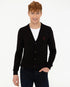 Black Knitting Cardigan - BEVAVA