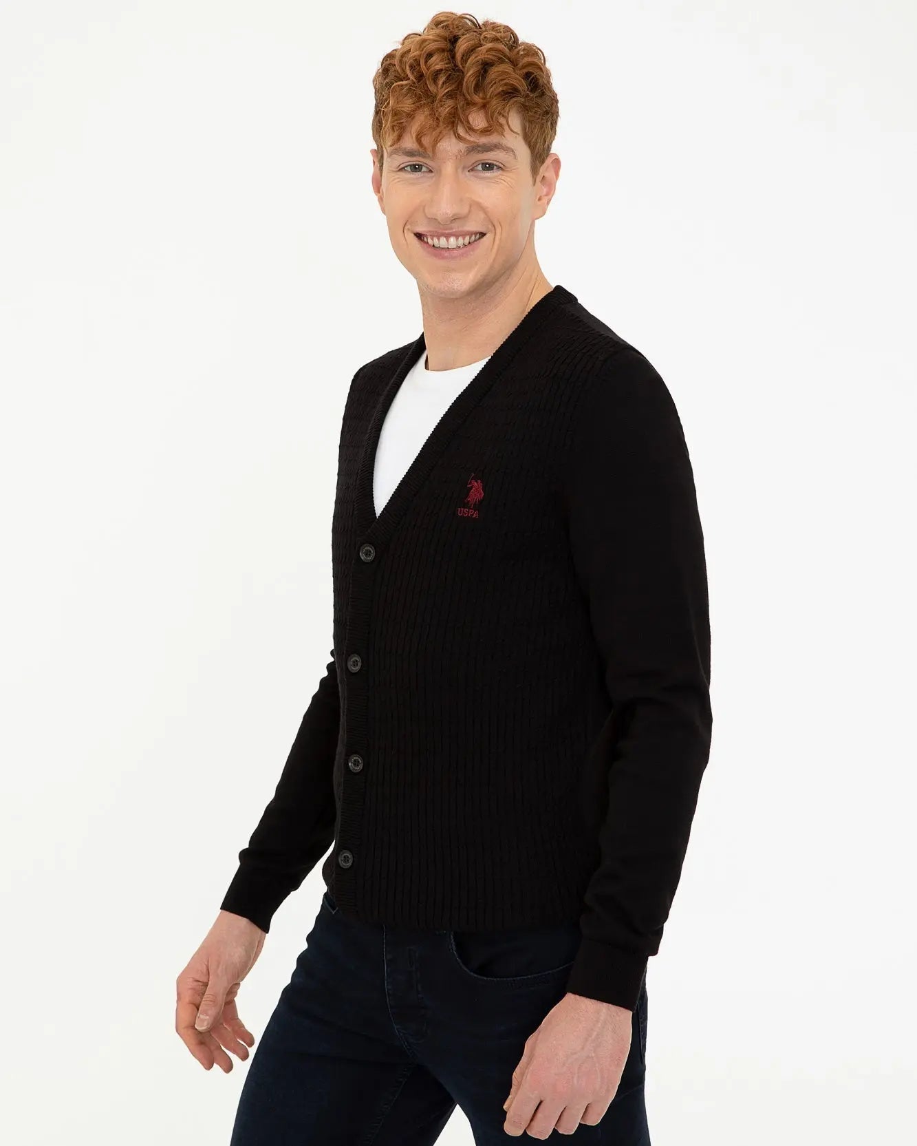 Black Knitting Cardigan - BEVAVA