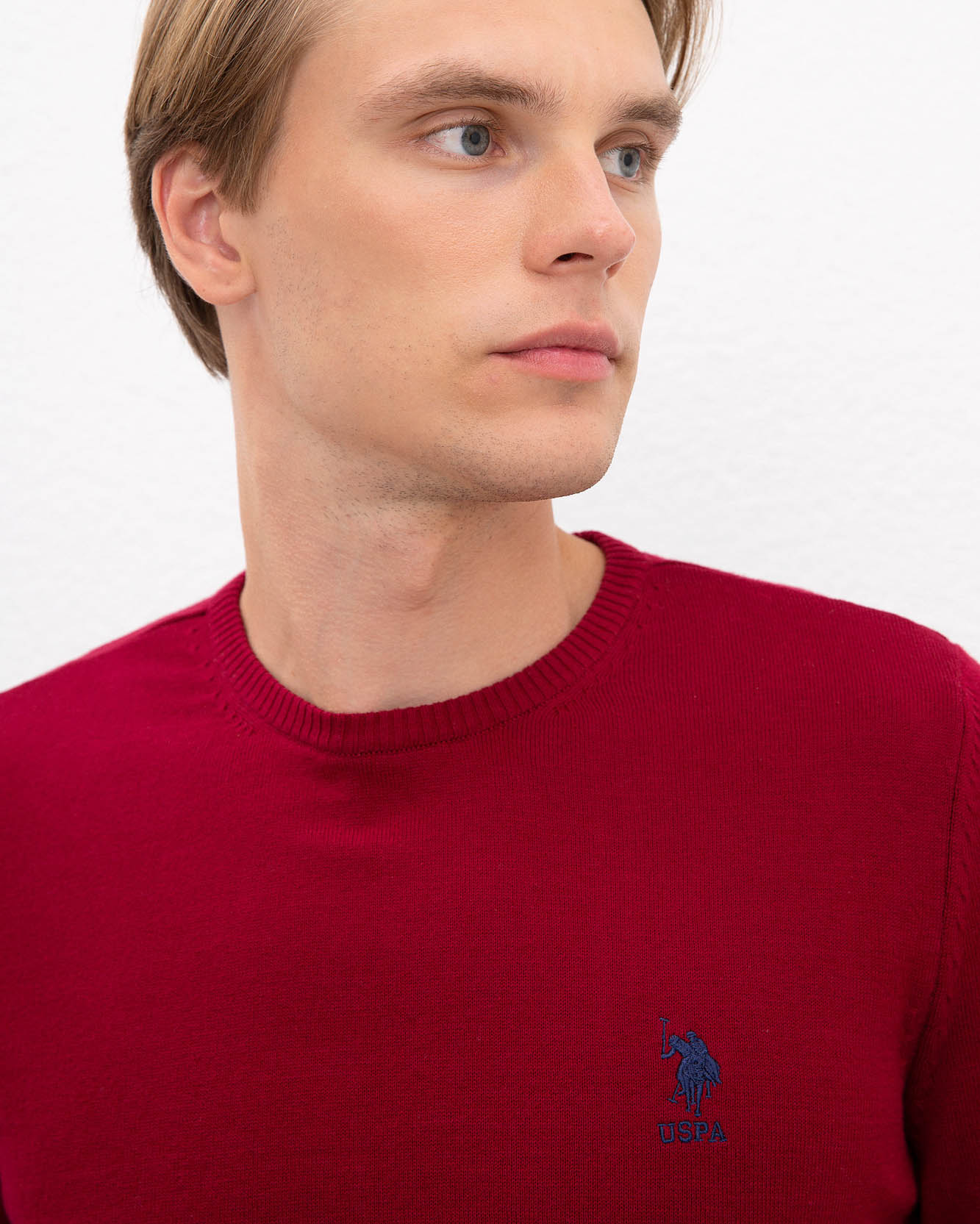Brown Knitting Jumper U.S. Polo Assn.