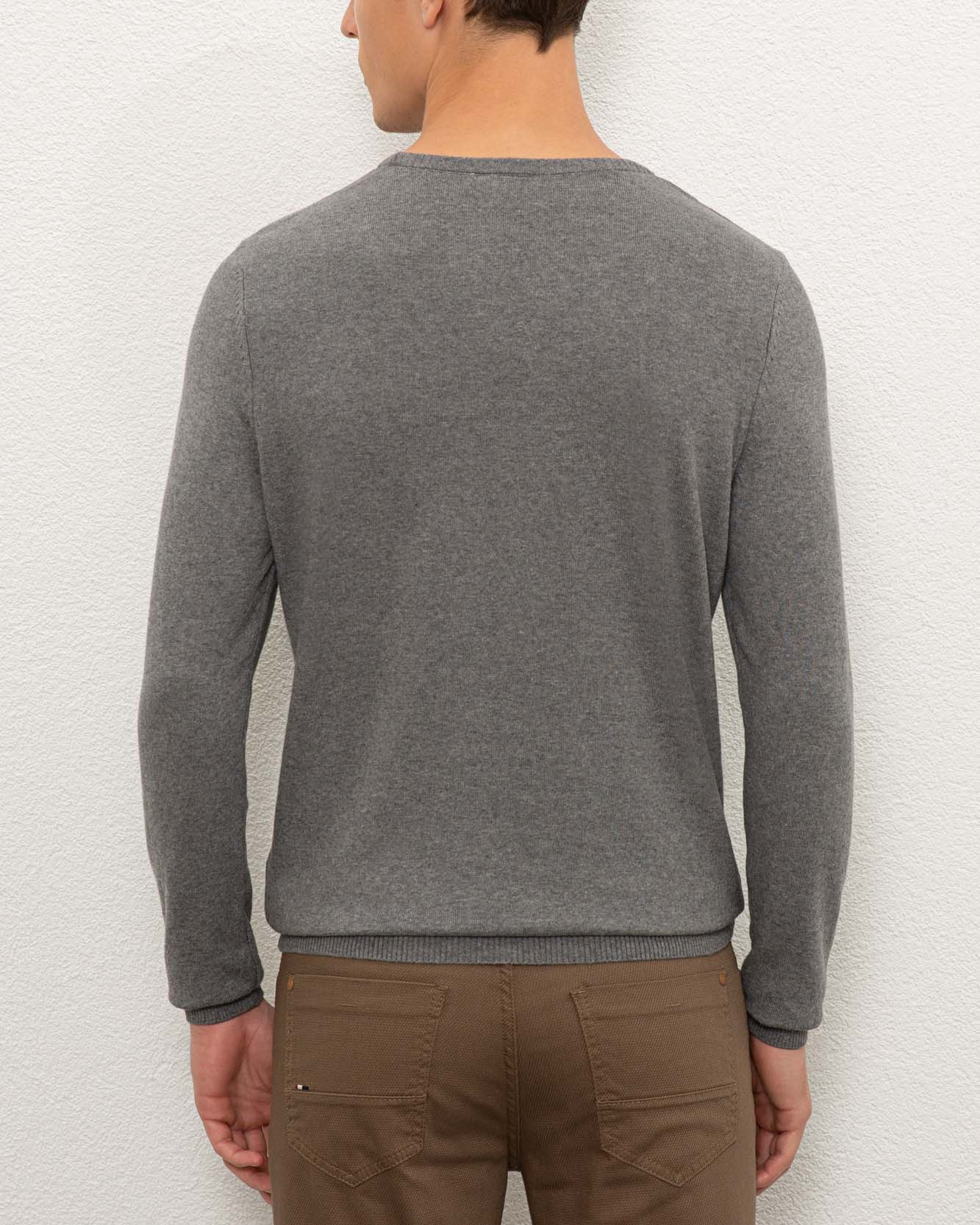Middle Grey Knitting Jumper U.S. Polo Assn.