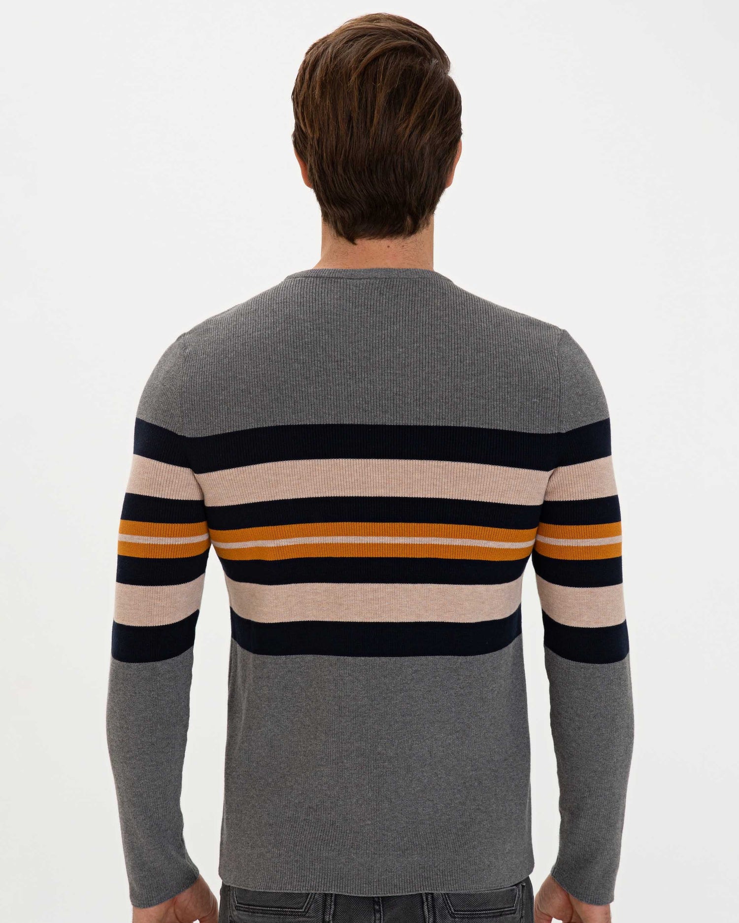 Light Grey Knitting Jumper U.S. Polo Assn.