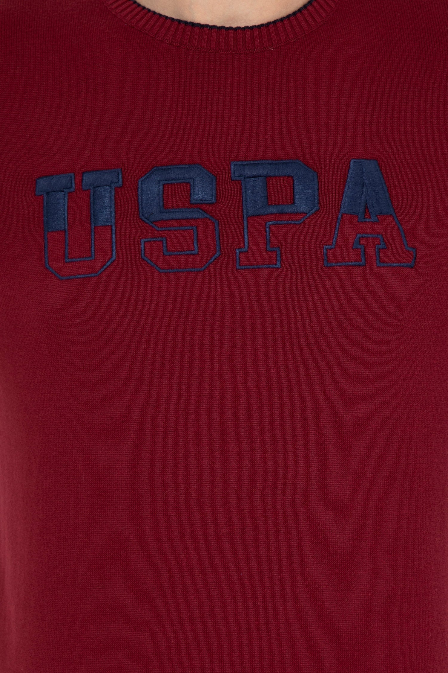 Red Knitting Jumper U.S. Polo Assn.