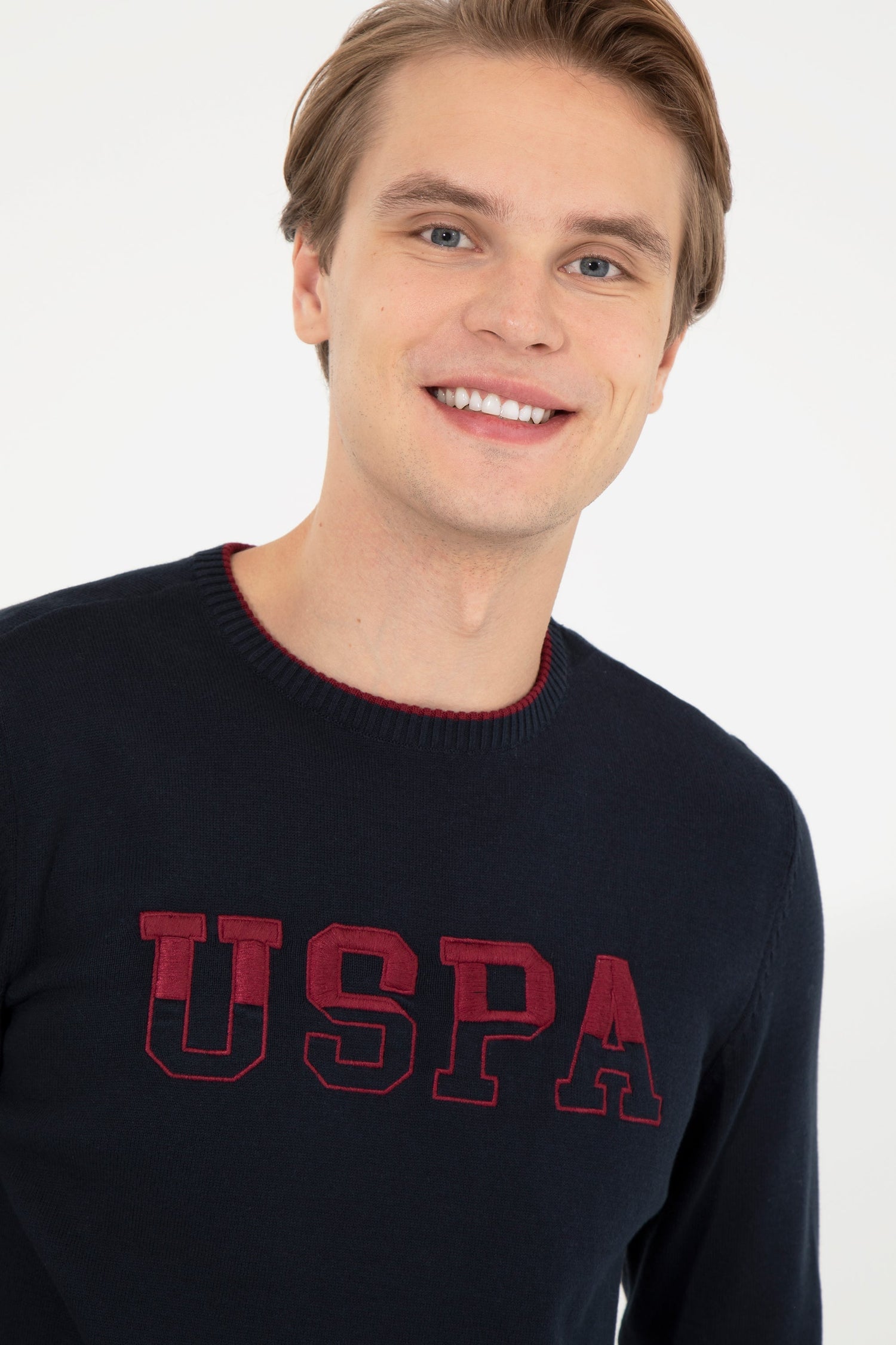 Dark Blue Knitting Jumper U.S. Polo Assn.