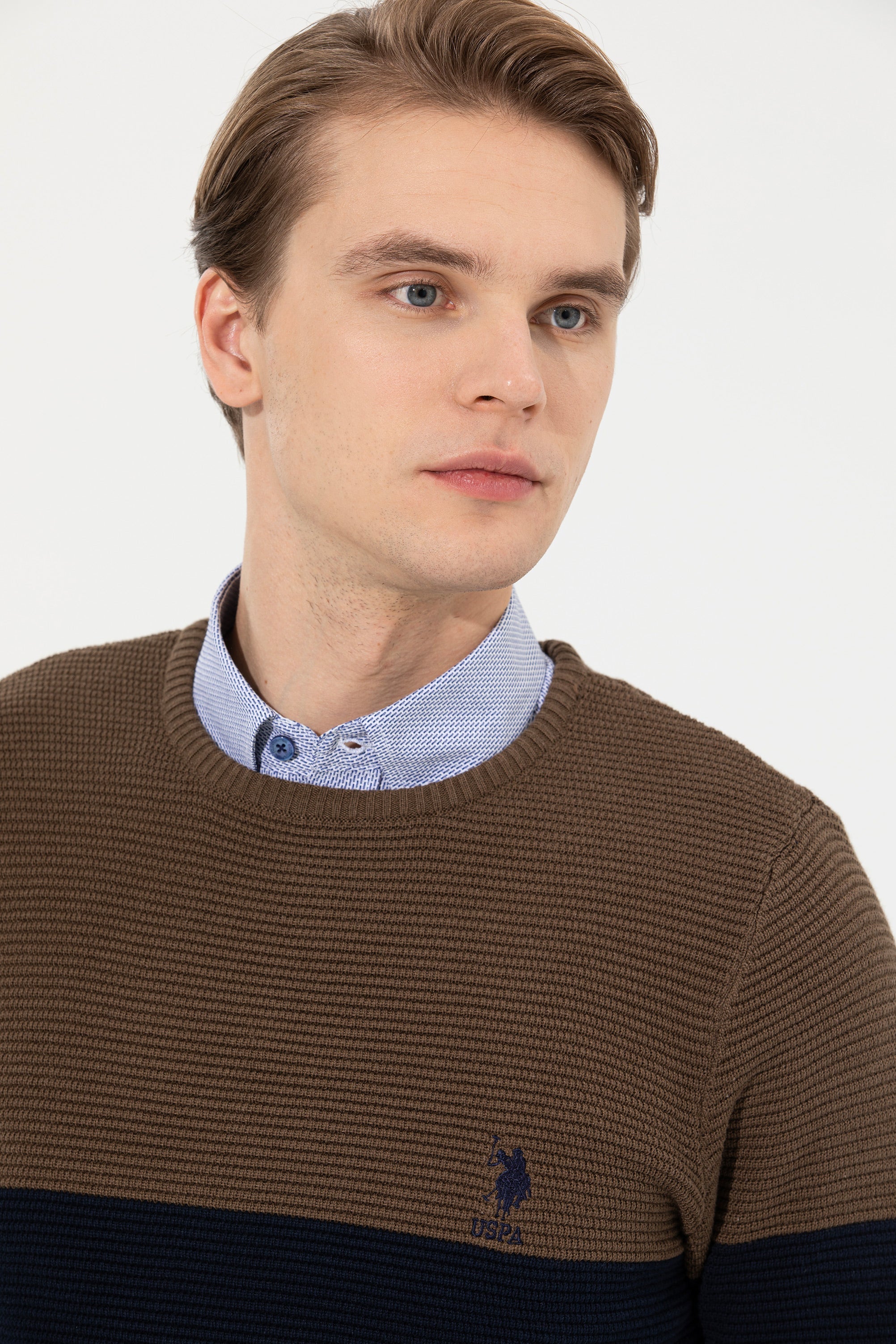 Brown Knitting Jumper