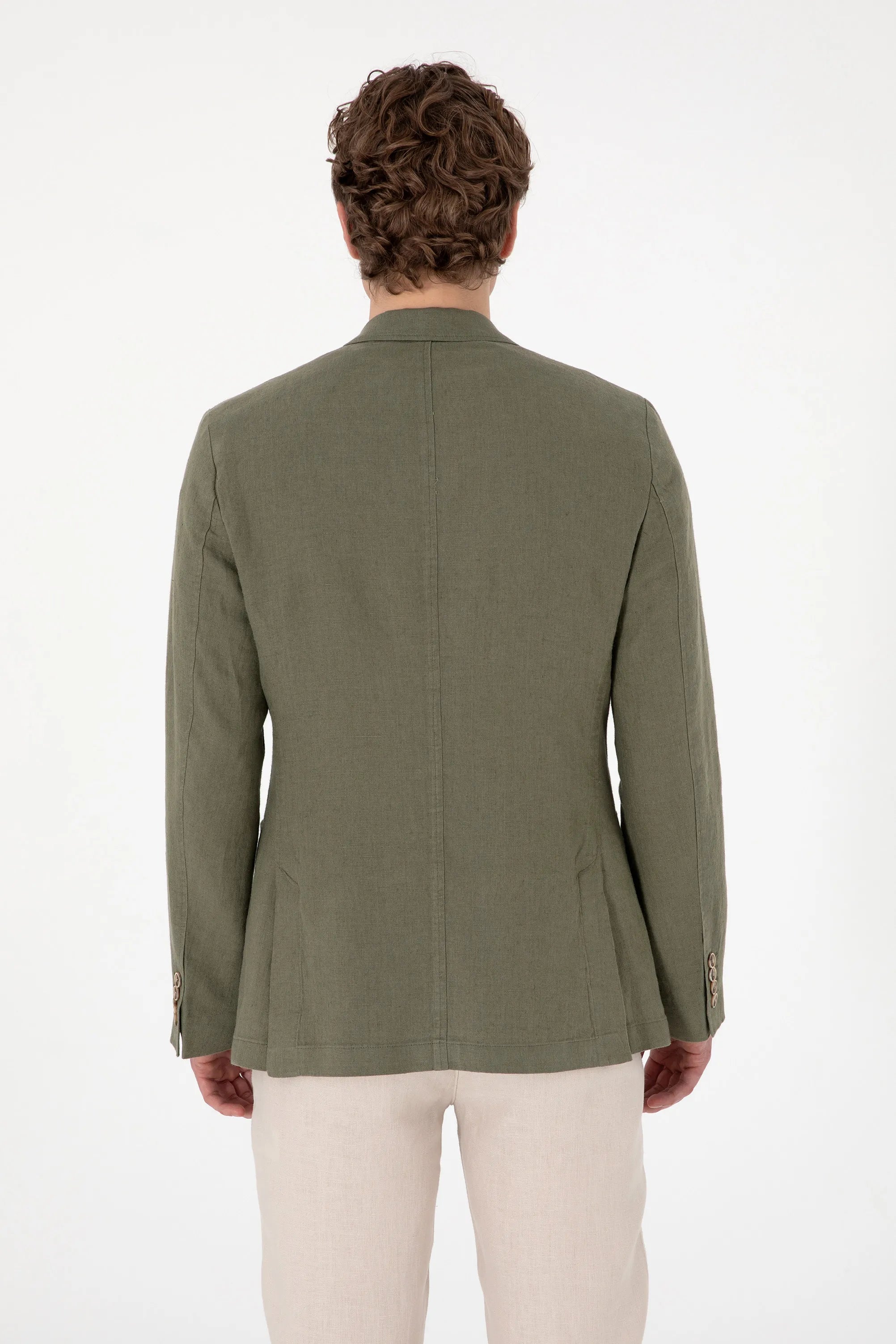 U.S. Polo Assn. Green Men Dark Khaki Jacket SKU: G081SZ0020 2119072_VR111 Image 05