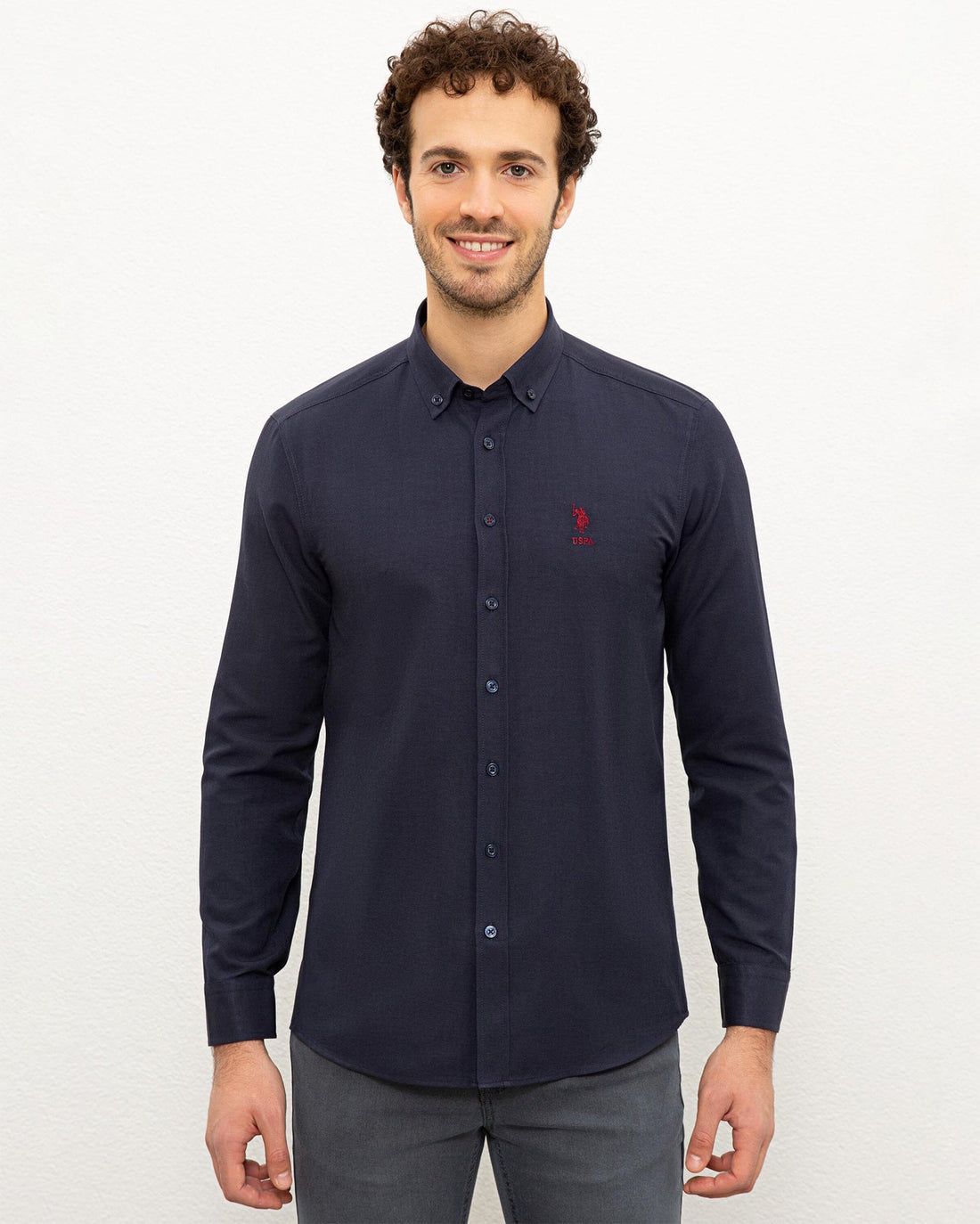 Red Shirt Long Sleeve U.S. Polo Assn.