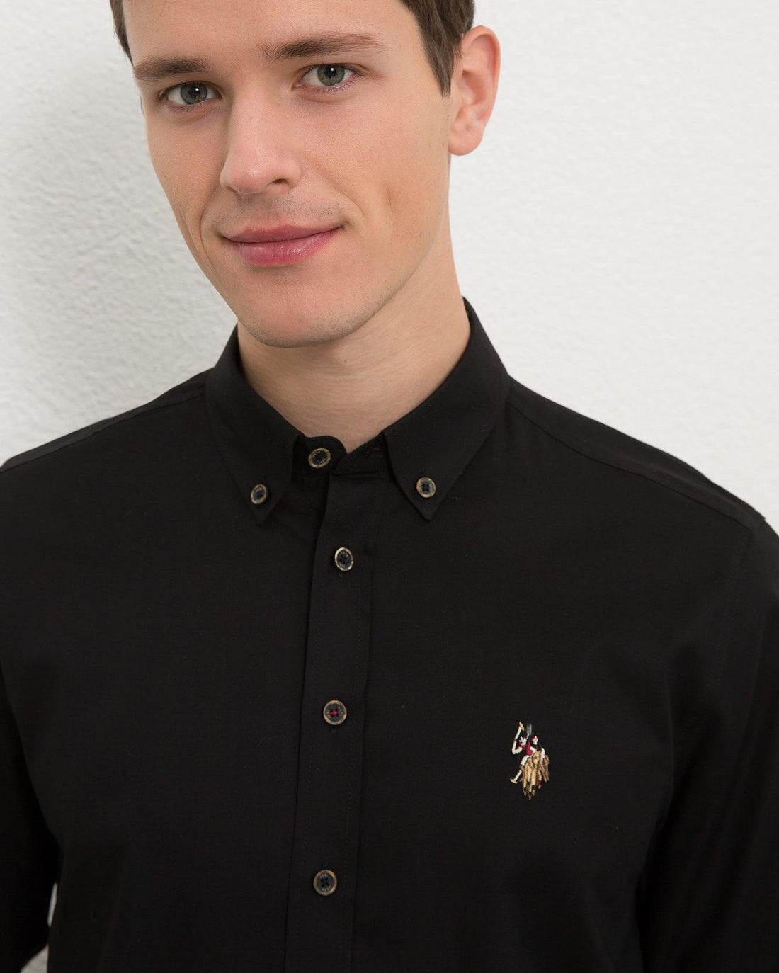 Black Shirt Long Sleeve U.S. Polo Assn.