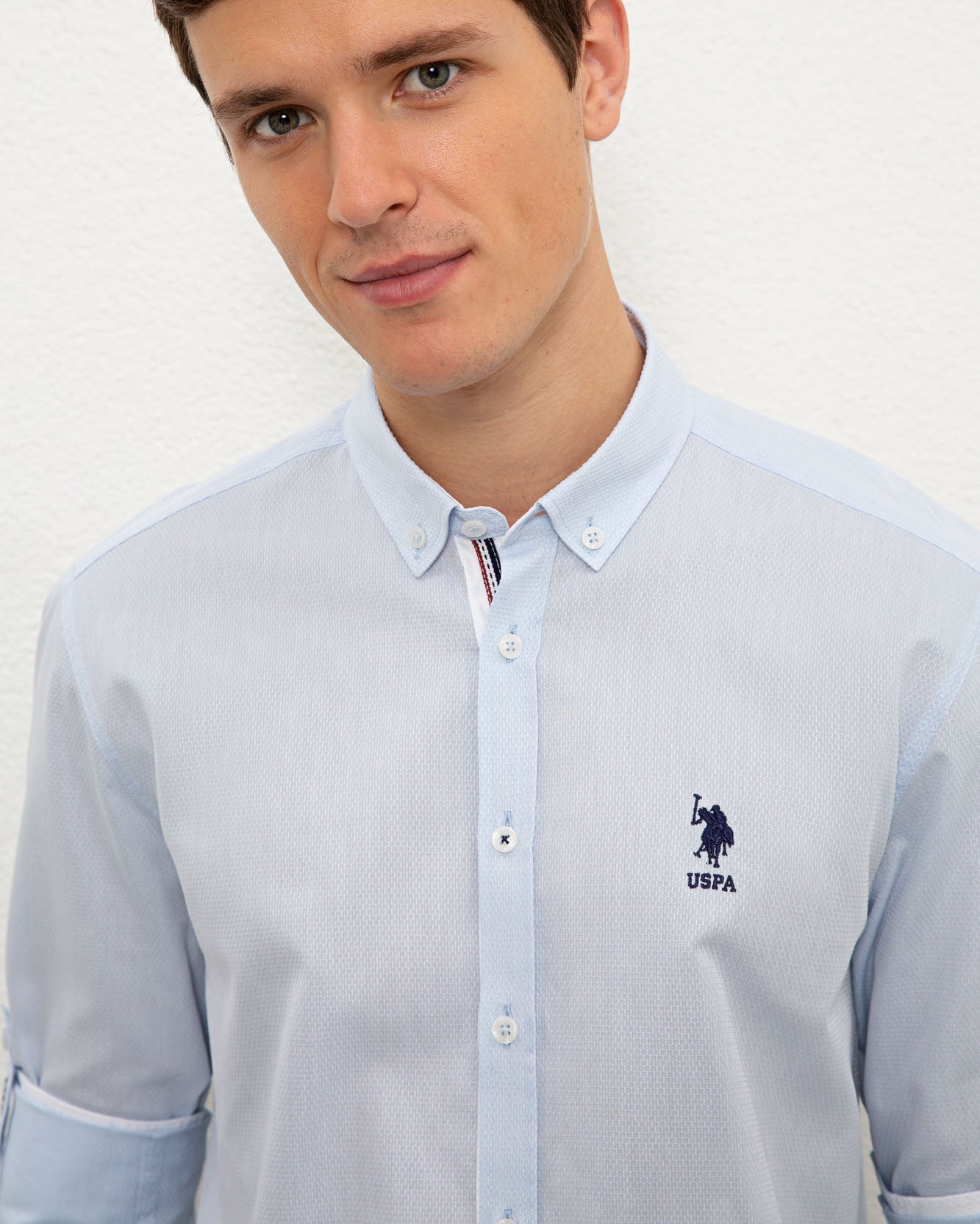 Light Blue Shirt Long Sleeve U.S. Polo Assn.