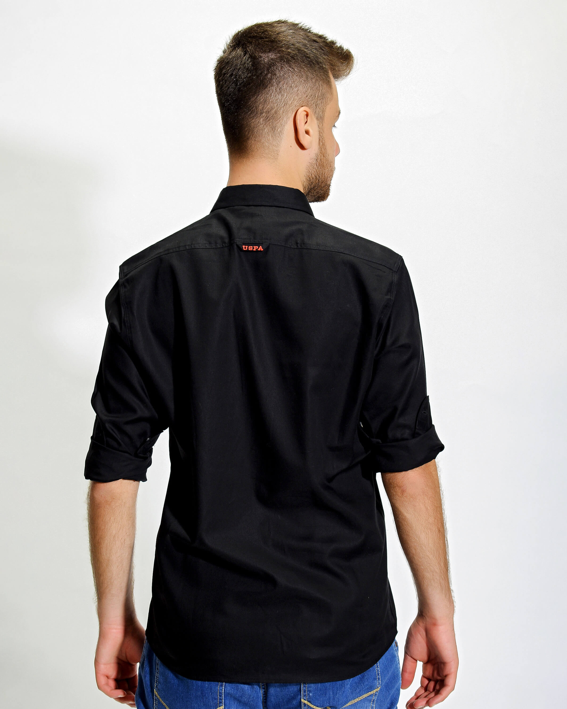 Black Shirt Long Sleeve U.S. Polo Assn.