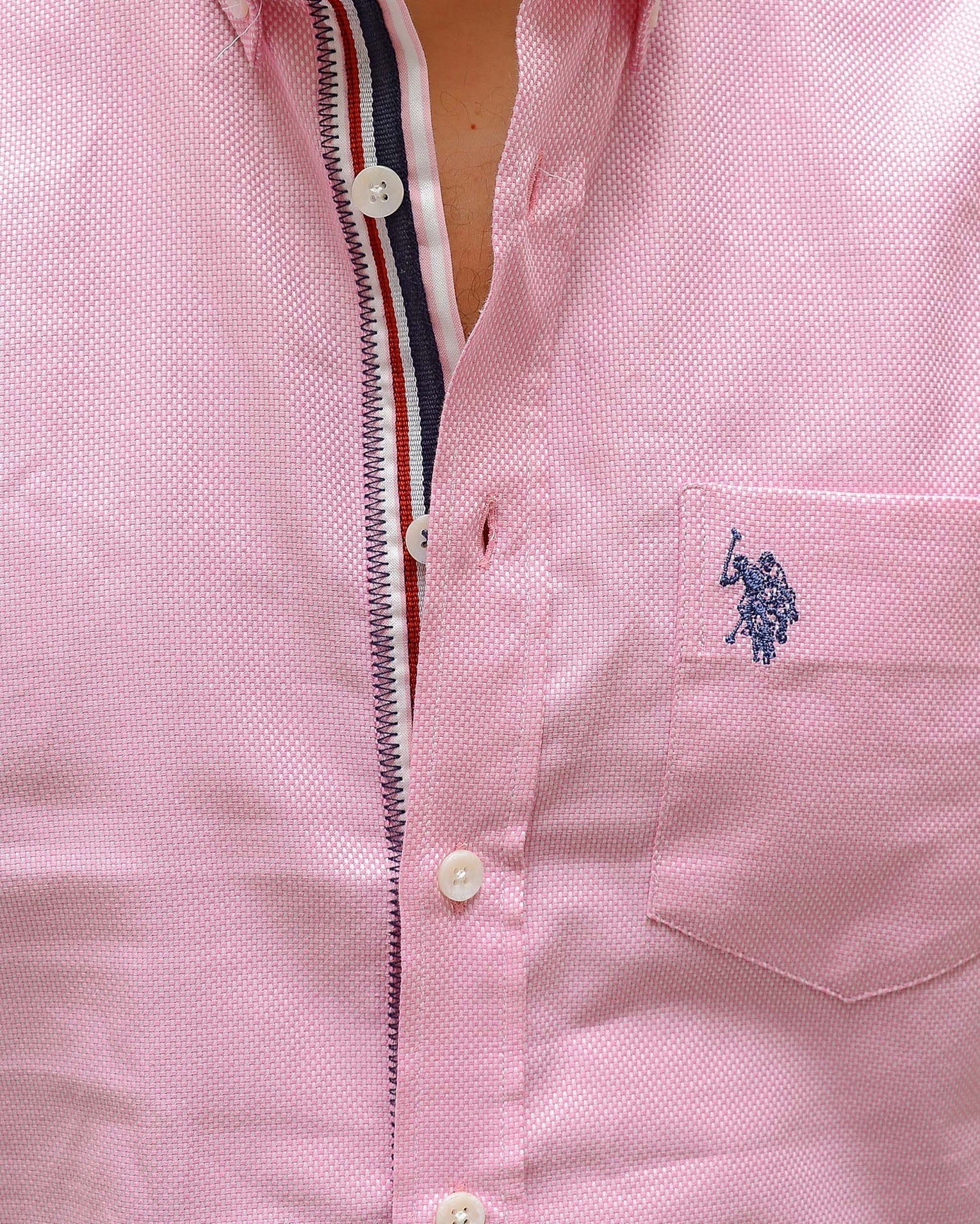 Pink Shirt Long Sleeve U.S. Polo Assn.