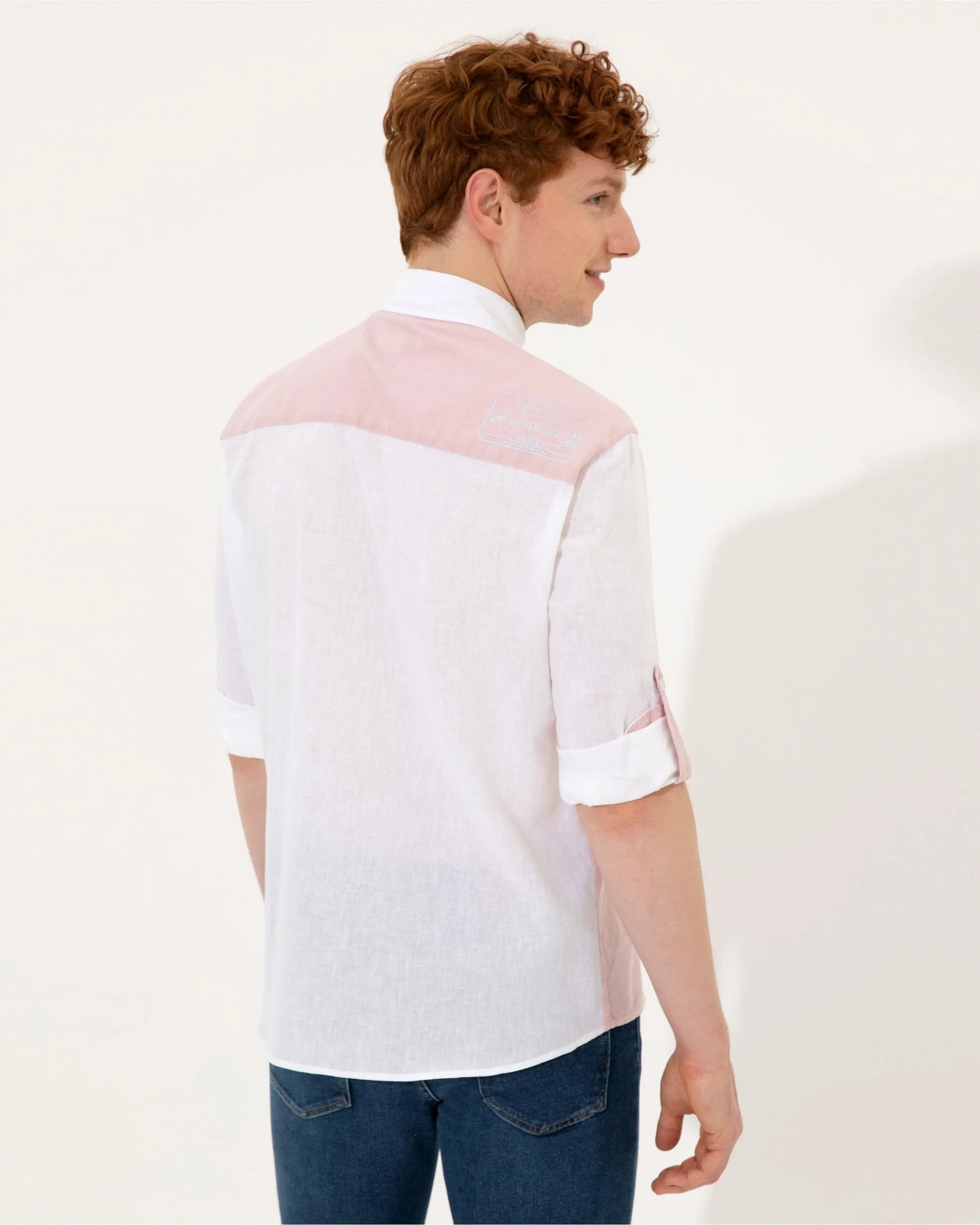 Pink Shirt Long Sleeve - BEVAVA