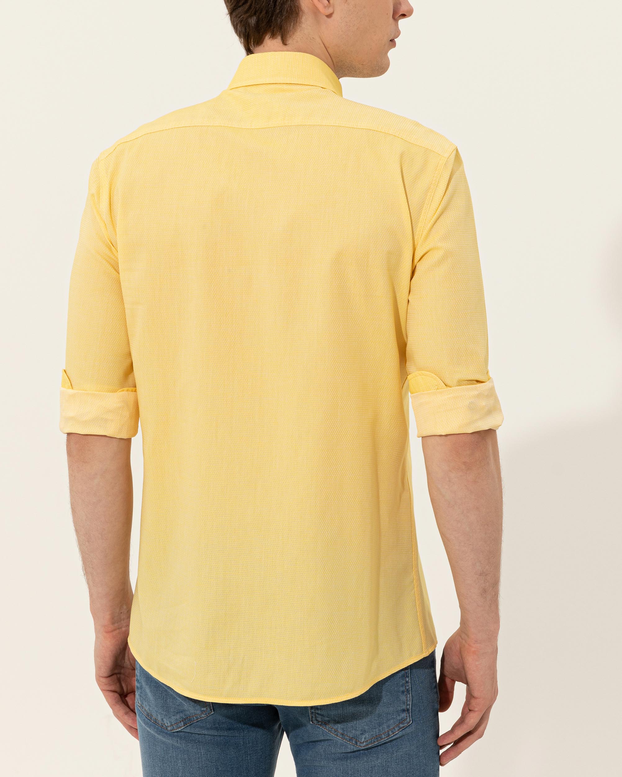 Yellow Shirt Long Sleeve U.S. Polo Assn.