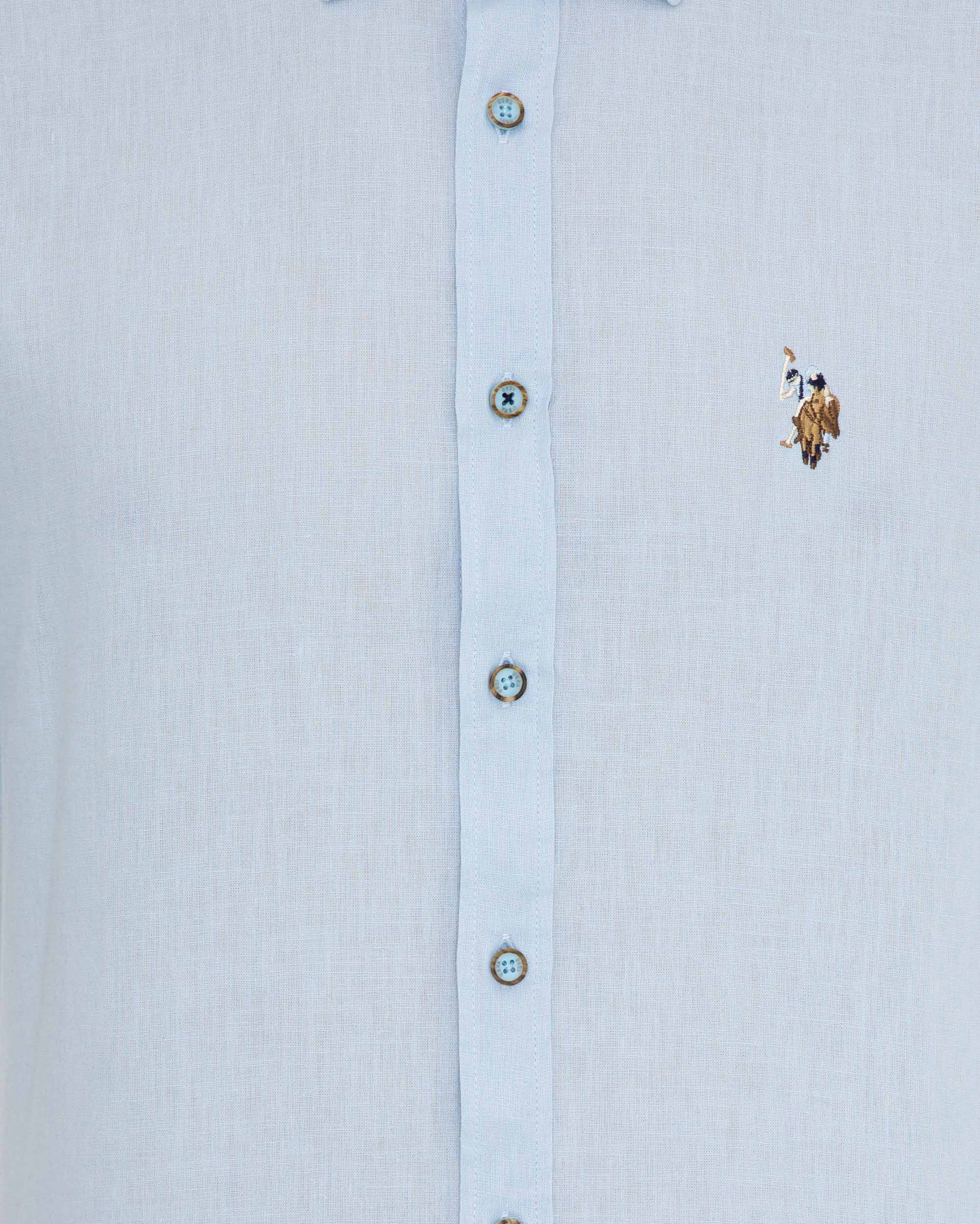 Light Blue Shirt Long Sleeve U.S. Polo Assn.