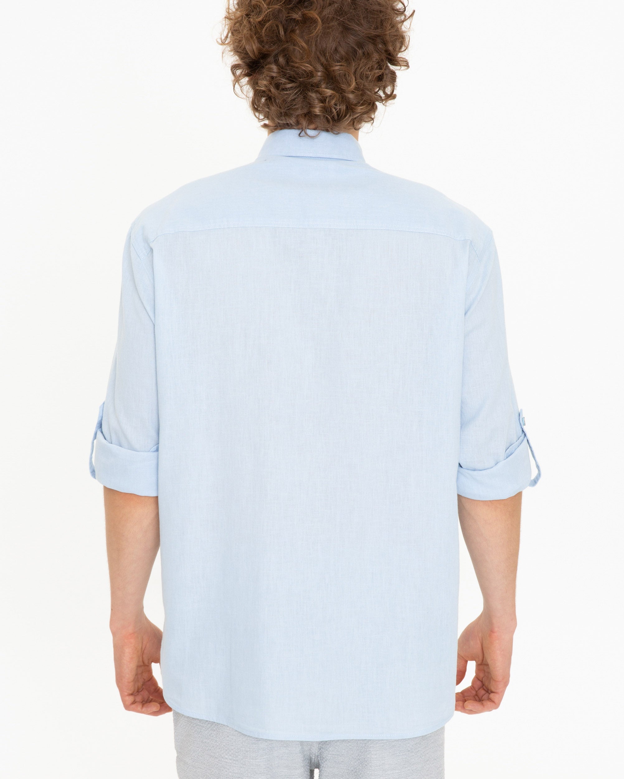 Light Blue Shirt Long Sleeve U.S. Polo Assn.